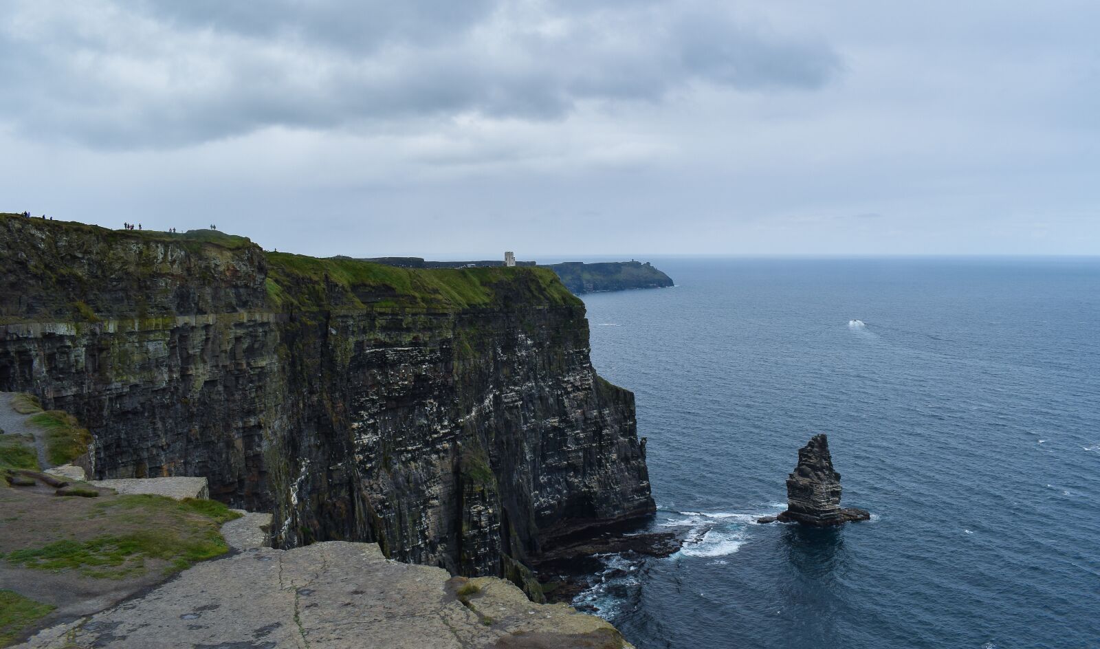 Nikon D3500 sample photo. Cliffs, ireland, ocean photography