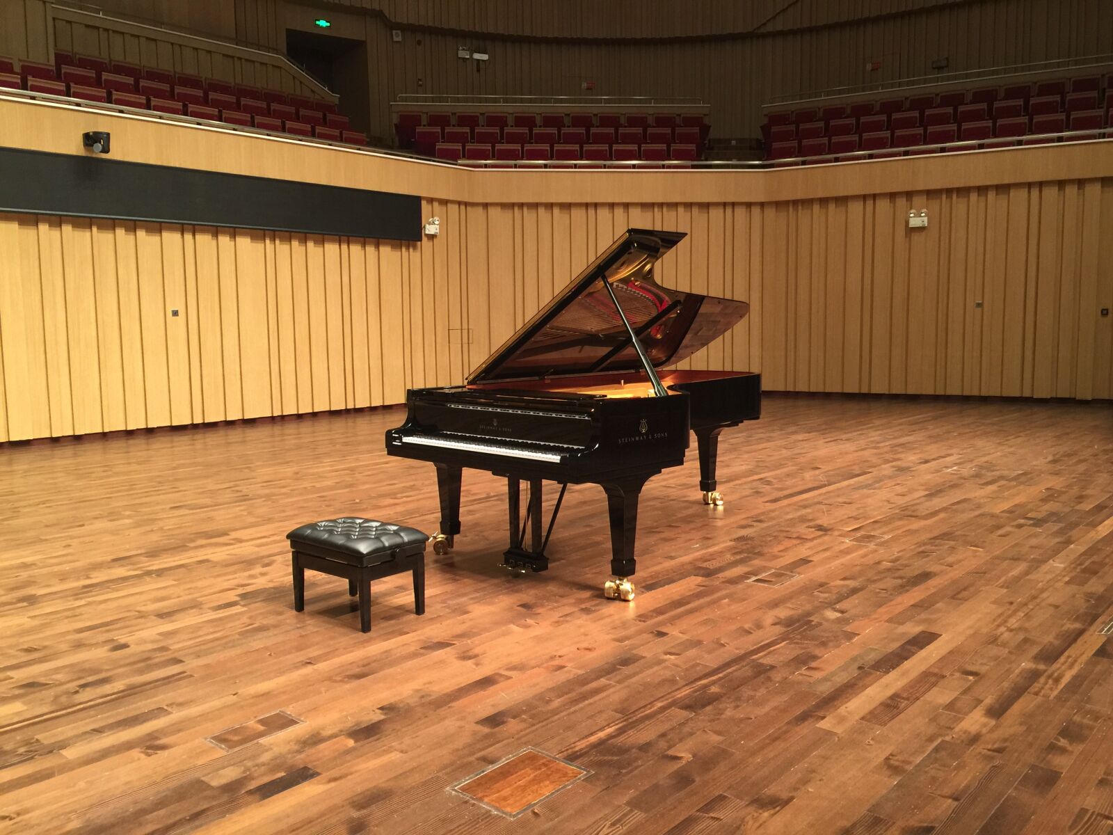 iPhone 6 Plus back camera 4.15mm f/2.2 sample photo. Changsha concert hall, stage photography