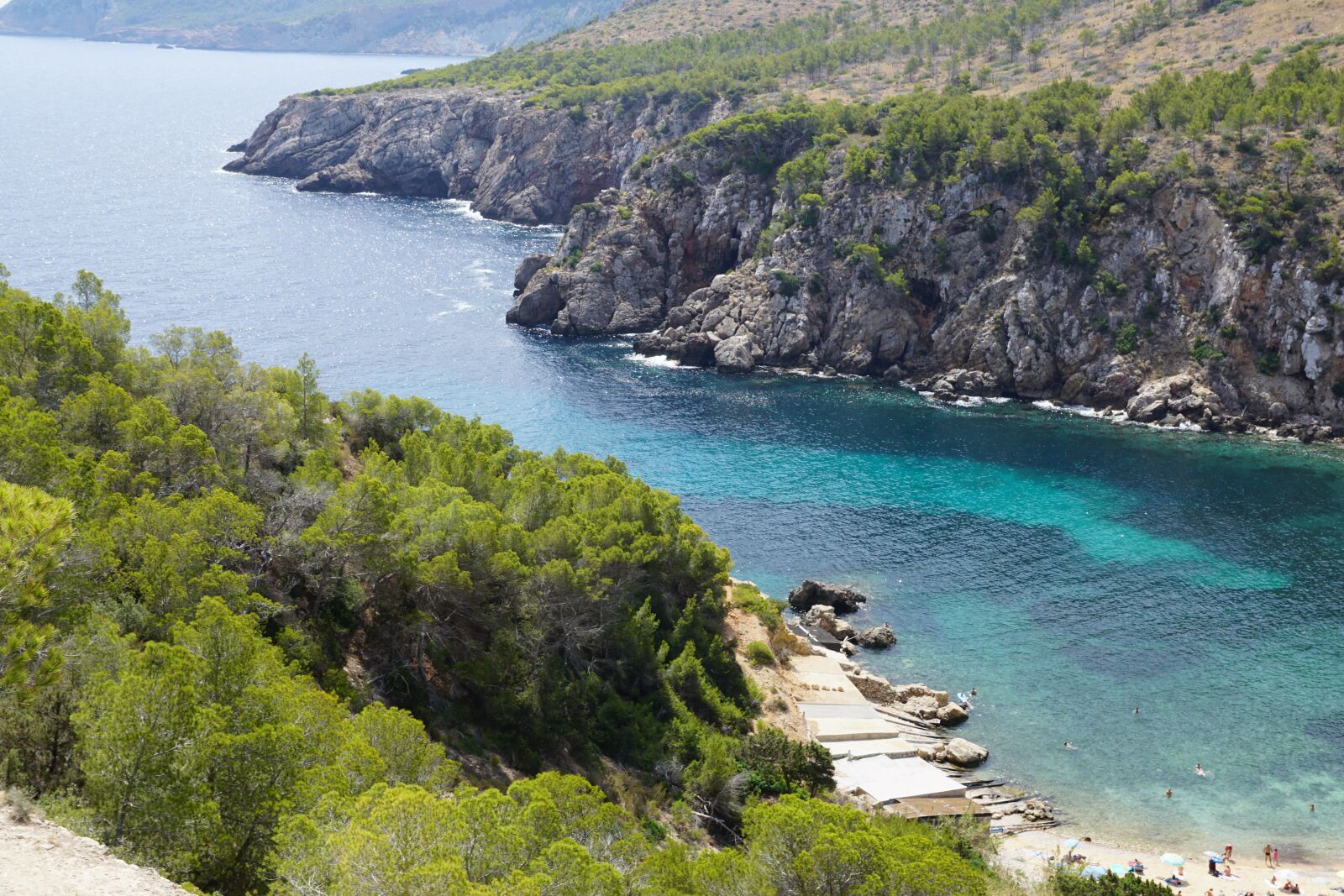 Sony DT 16-50mm F2.8 SSM sample photo. Beach, bay, ibiza photography