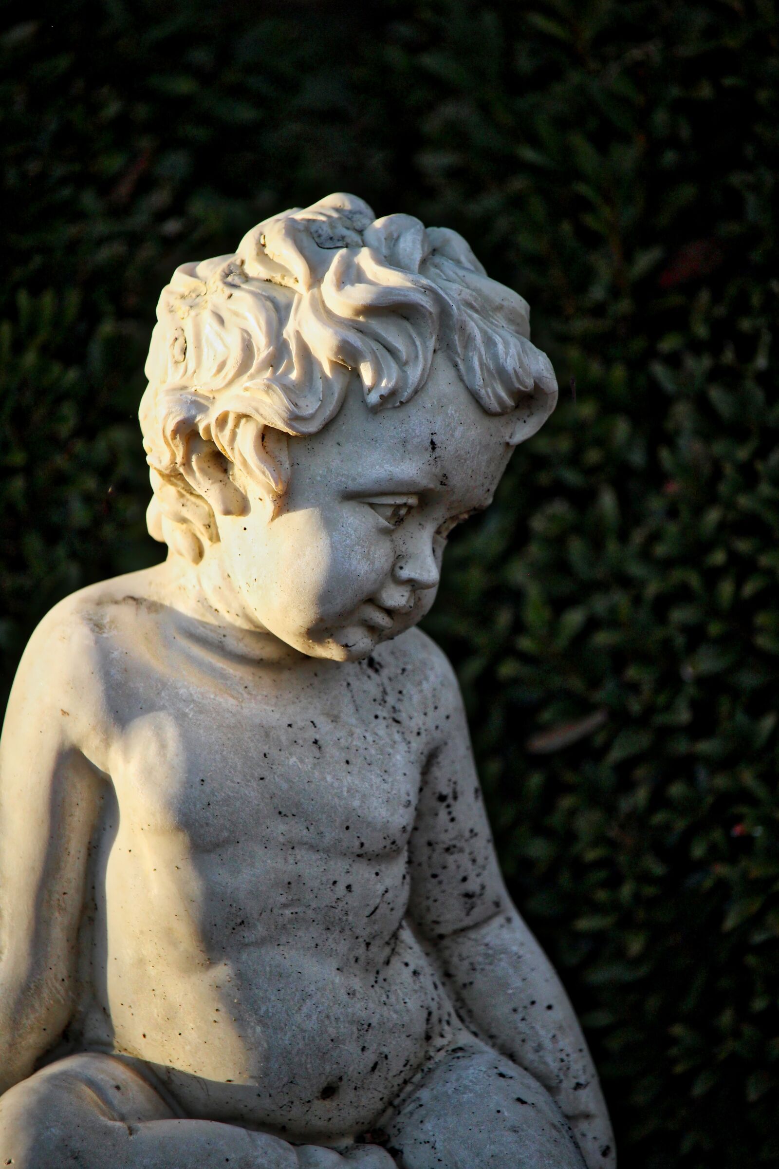 Canon EOS 100D (EOS Rebel SL1 / EOS Kiss X7) sample photo. Cherub, cemetery, tombstone photography