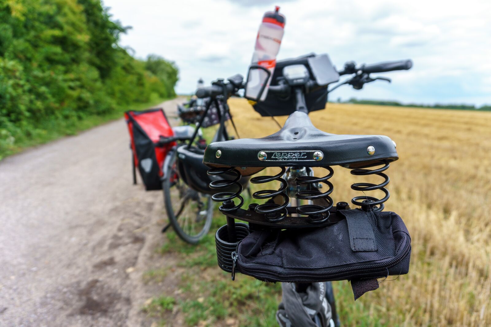 Sony a6000 sample photo. Bicycle tour, bike, nature photography