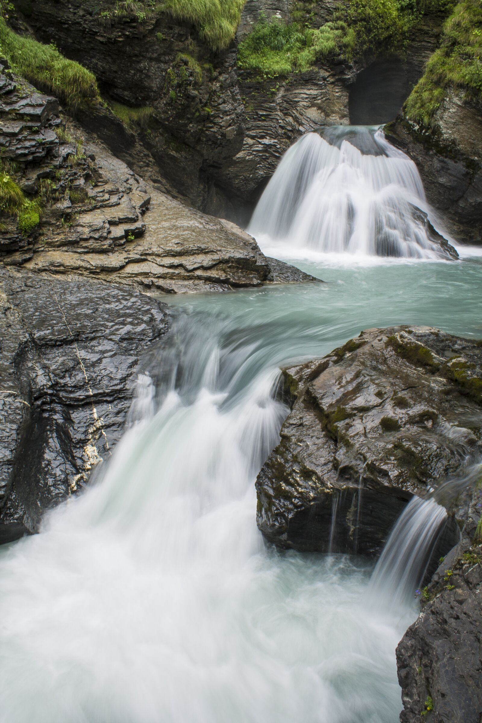 Canon EOS 1100D (EOS Rebel T3 / EOS Kiss X50) sample photo. Waterfall, switzerland, water photography