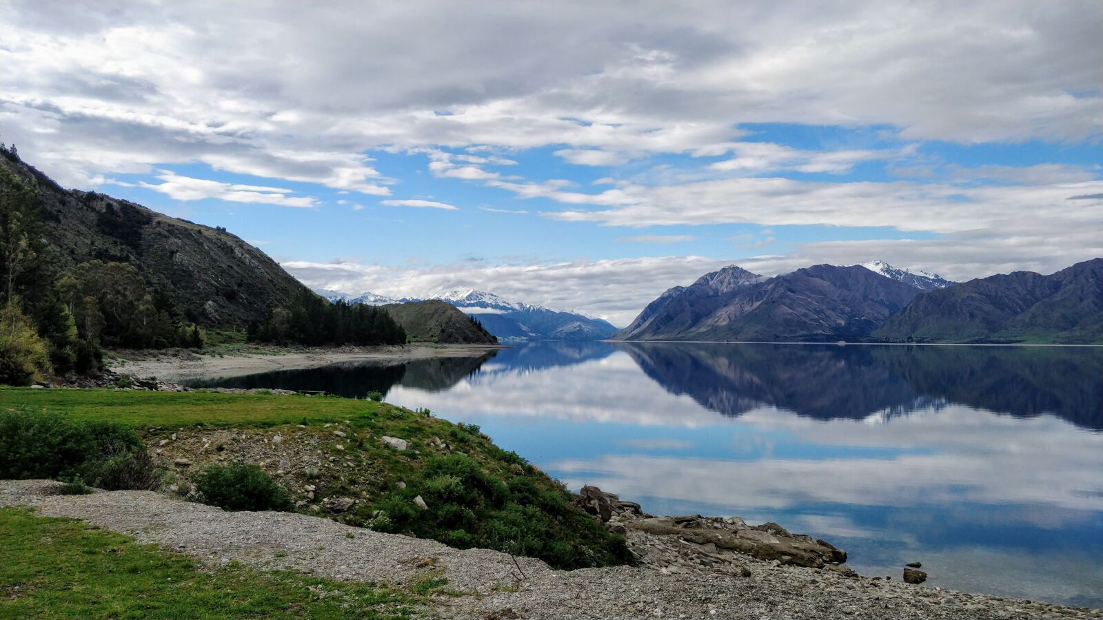 OnePlus 5 sample photo. Lake, mountains, water photography