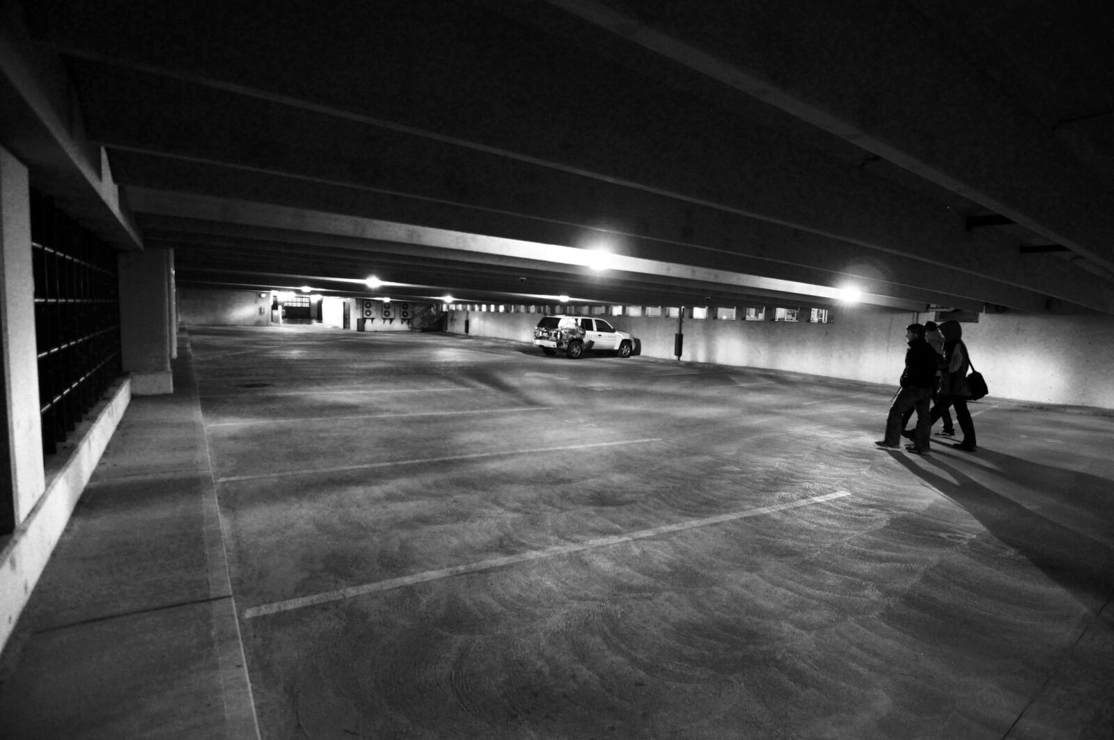 Nikon D3200 sample photo. Garage, silhouette, automobile photography