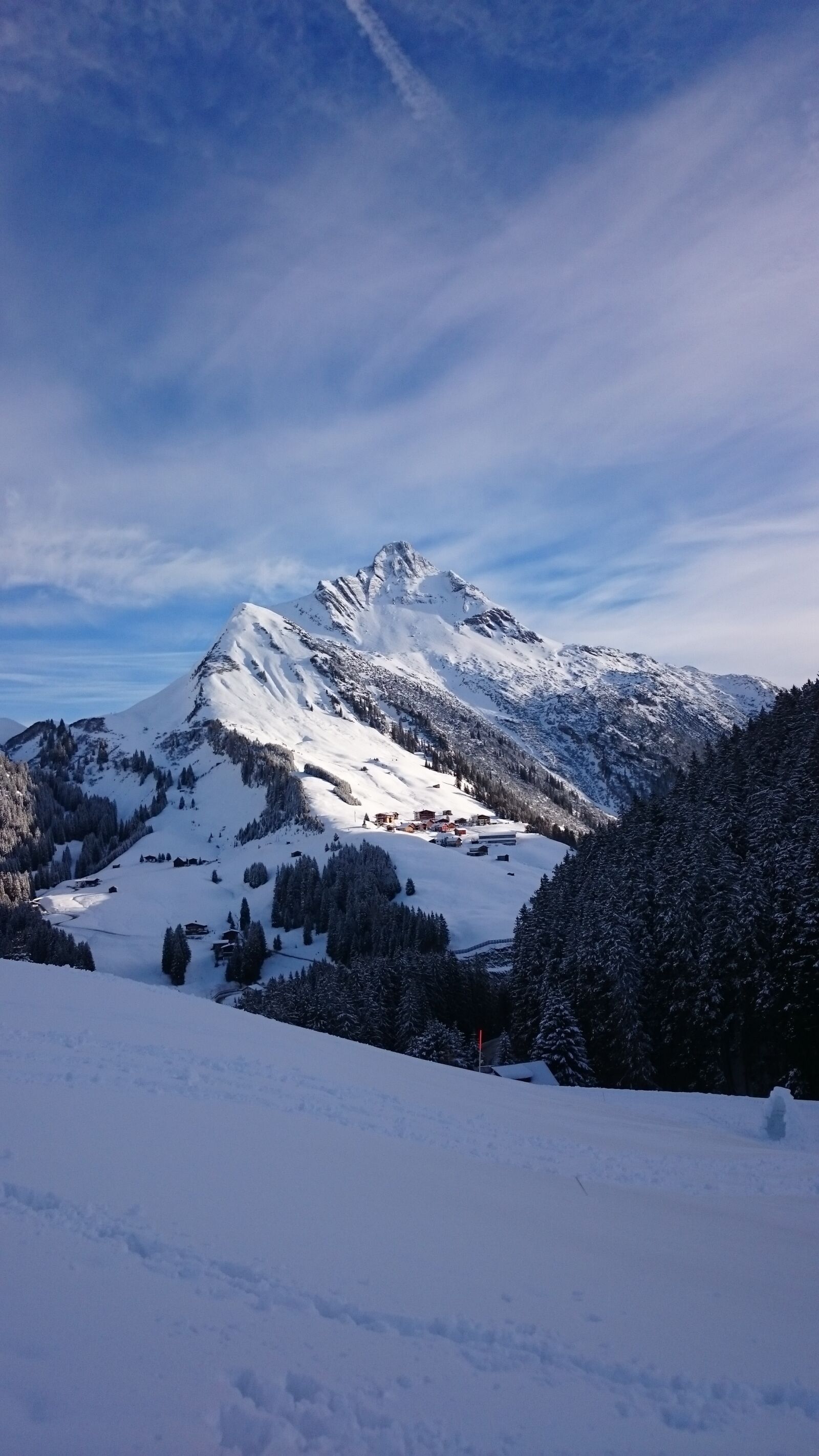 Sony Xperia Z1 Compact sample photo. Winter, snow, mountains photography