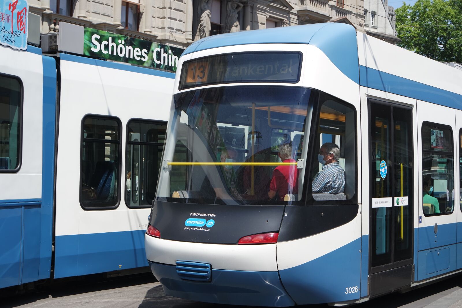 Samsung NX3000 sample photo. Zurich, parade ground, tram photography