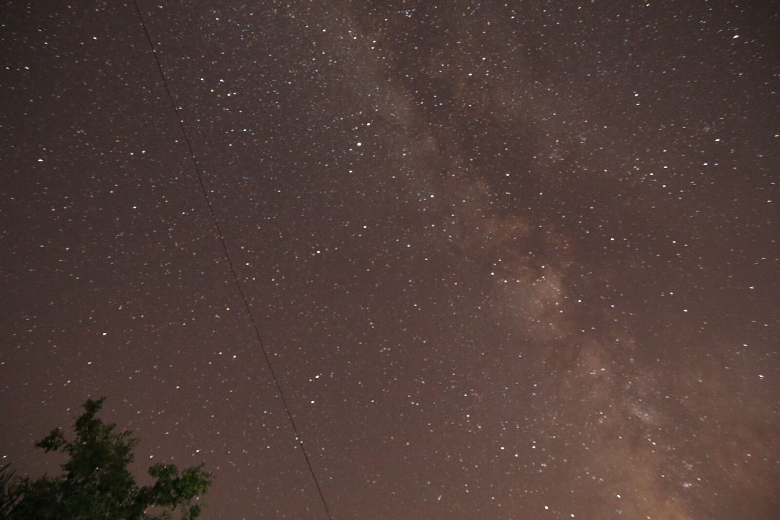 Canon EOS 70D sample photo. Starry sky, night view photography