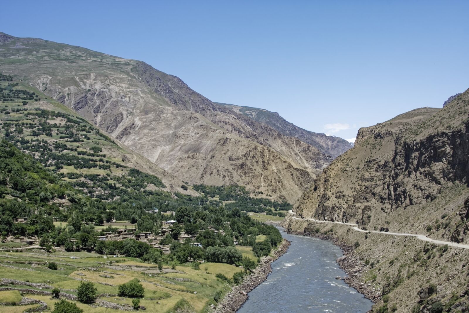 Nikon D500 sample photo. Tajikistan, village, pamir photography