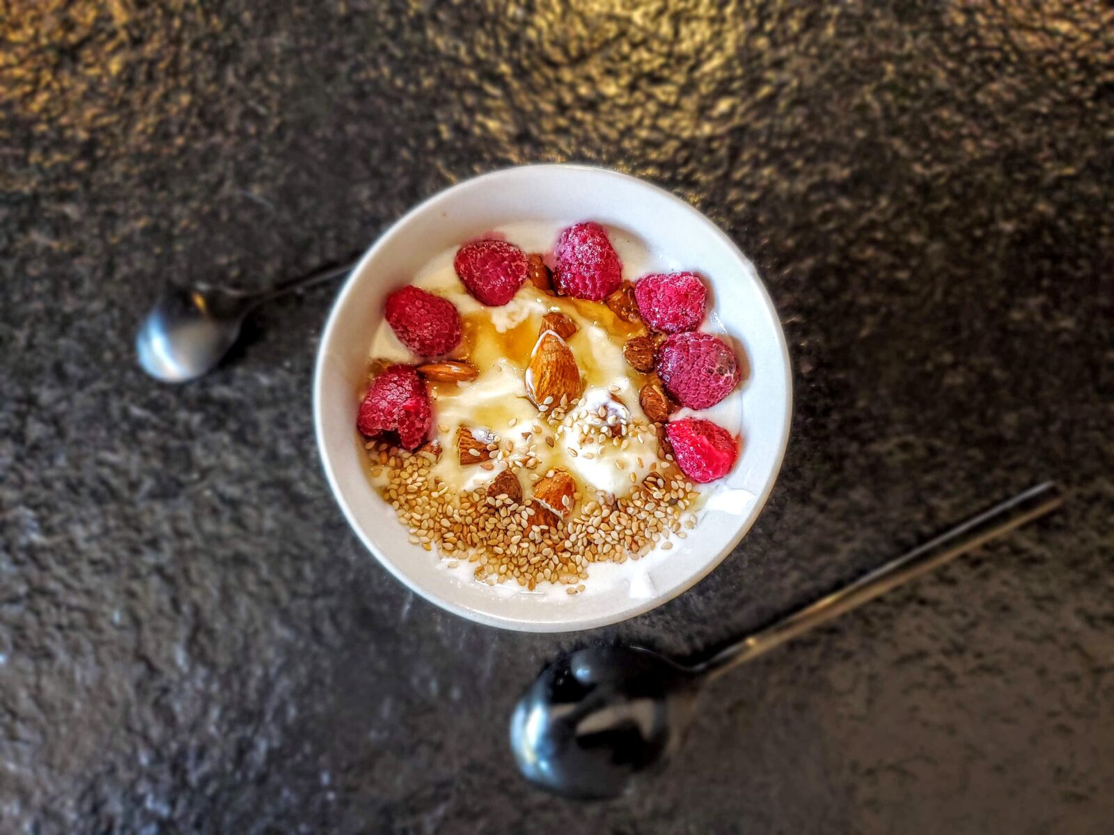 Samsung SM-G973U1 sample photo. Breakfast, acai bowl, breakfast photography