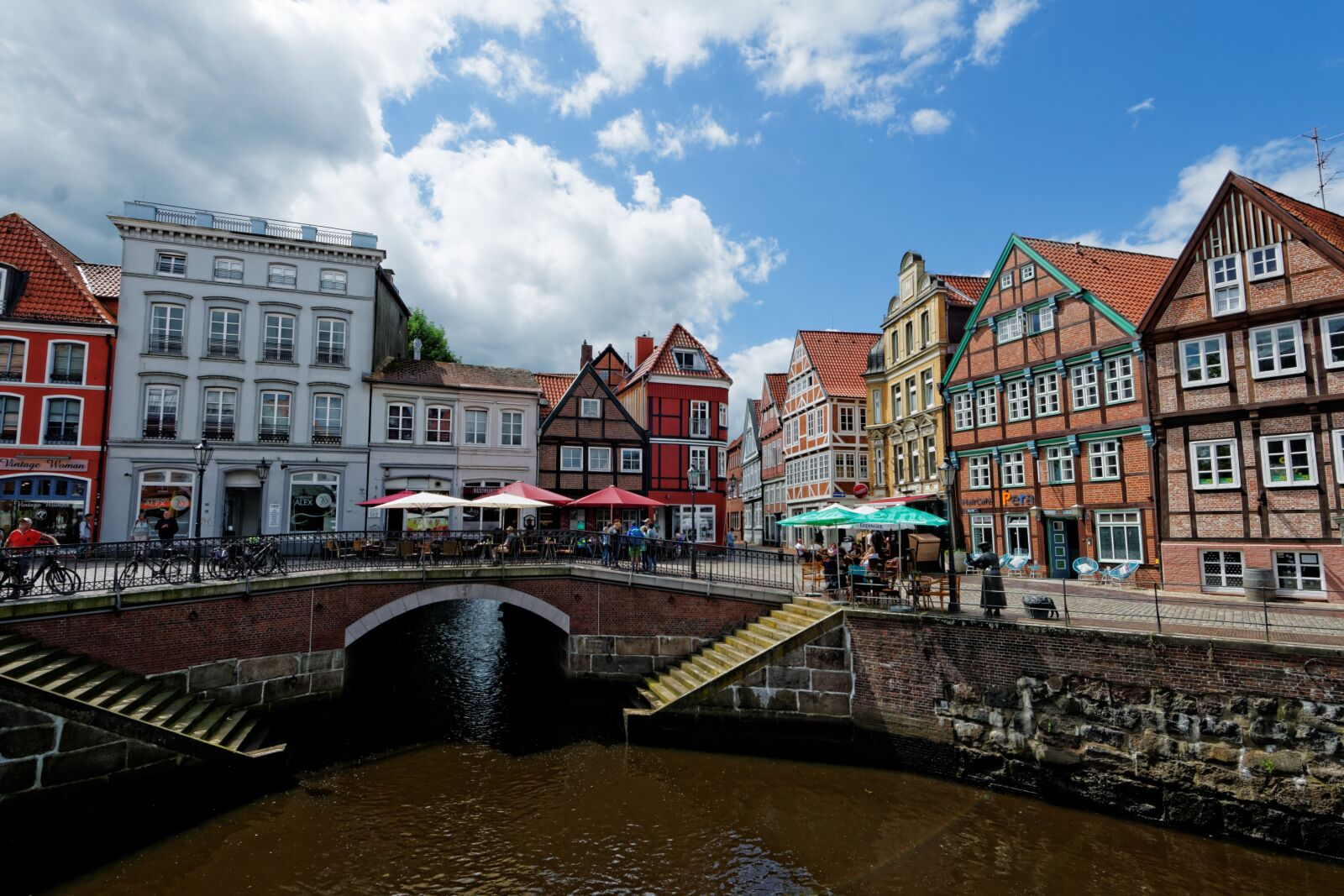 Nikon D300S sample photo. Stade, hanseatic city, port photography
