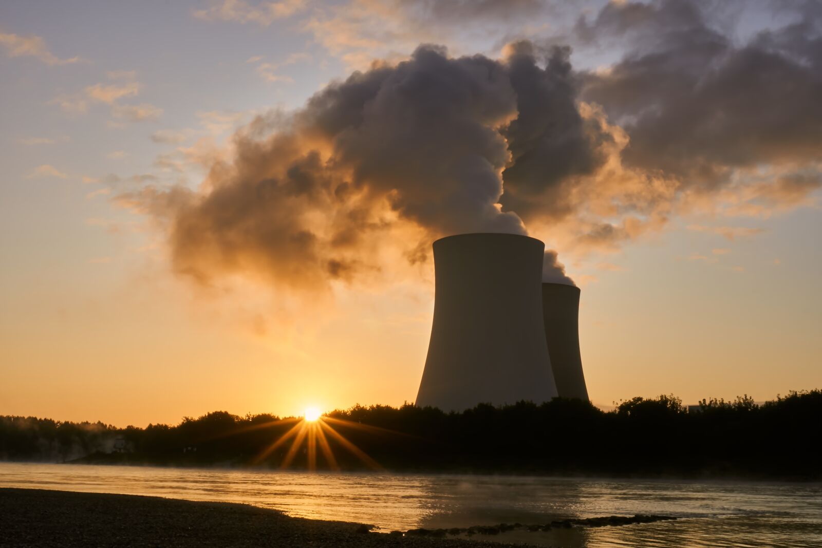 Sony a6400 sample photo. Nuclear power plant, cooling photography