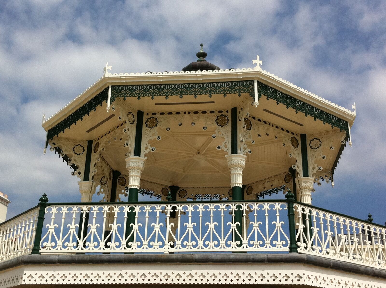 Apple iPhone 4 sample photo. Brighton, sussex, uk bandstand photography