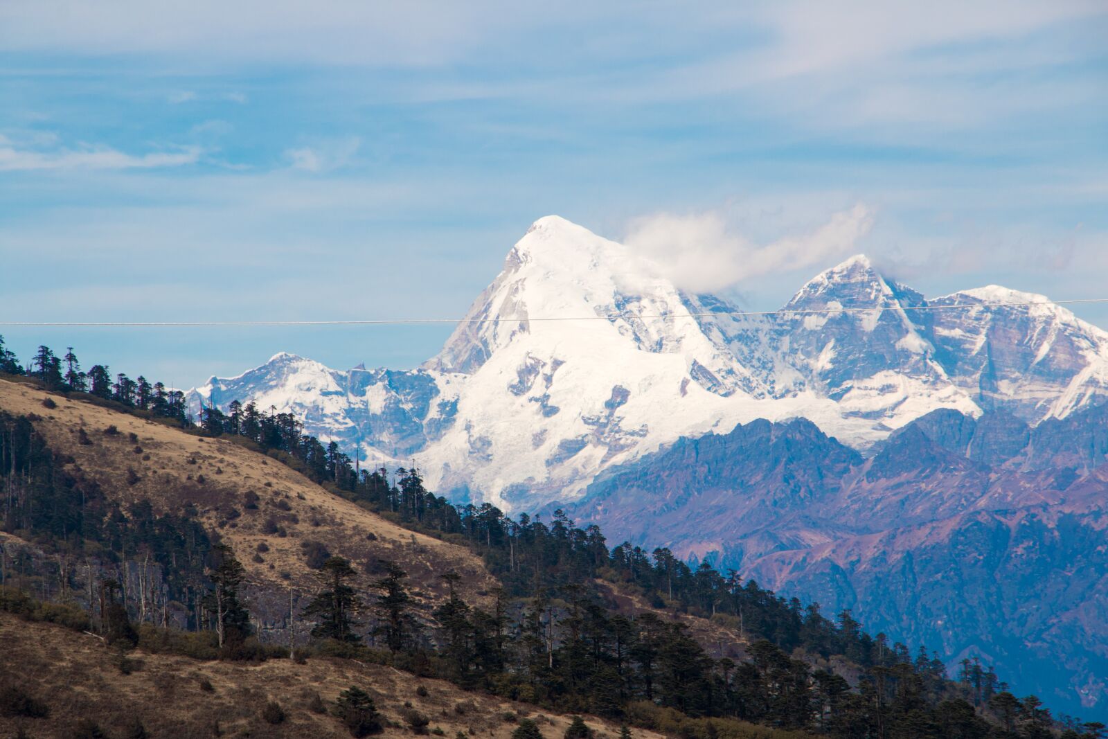 Canon EOS 70D sample photo. Bhutan, mountains, chelela pass photography