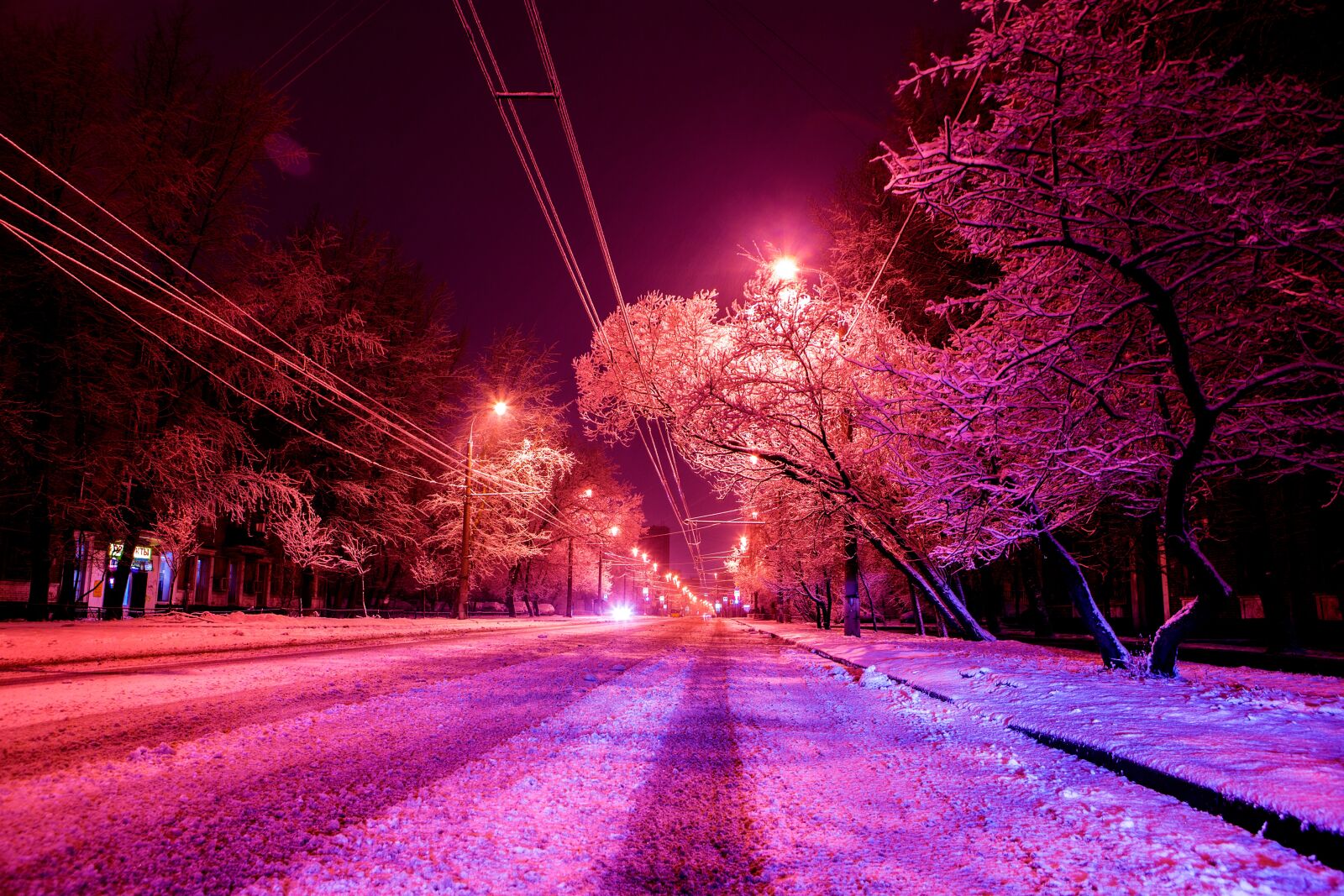 Canon EOS 5D Mark III sample photo. Snow, street, winter photography