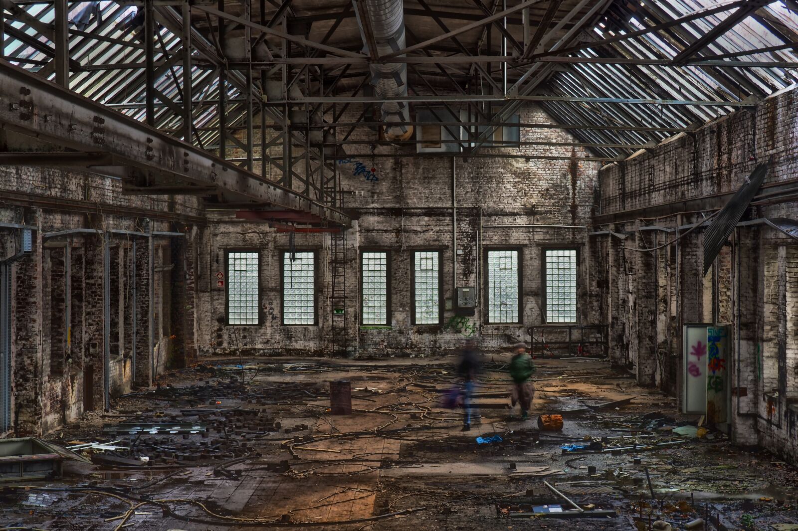 Olympus OM-D E-M10 sample photo. Lost places, factory, pforphoto photography