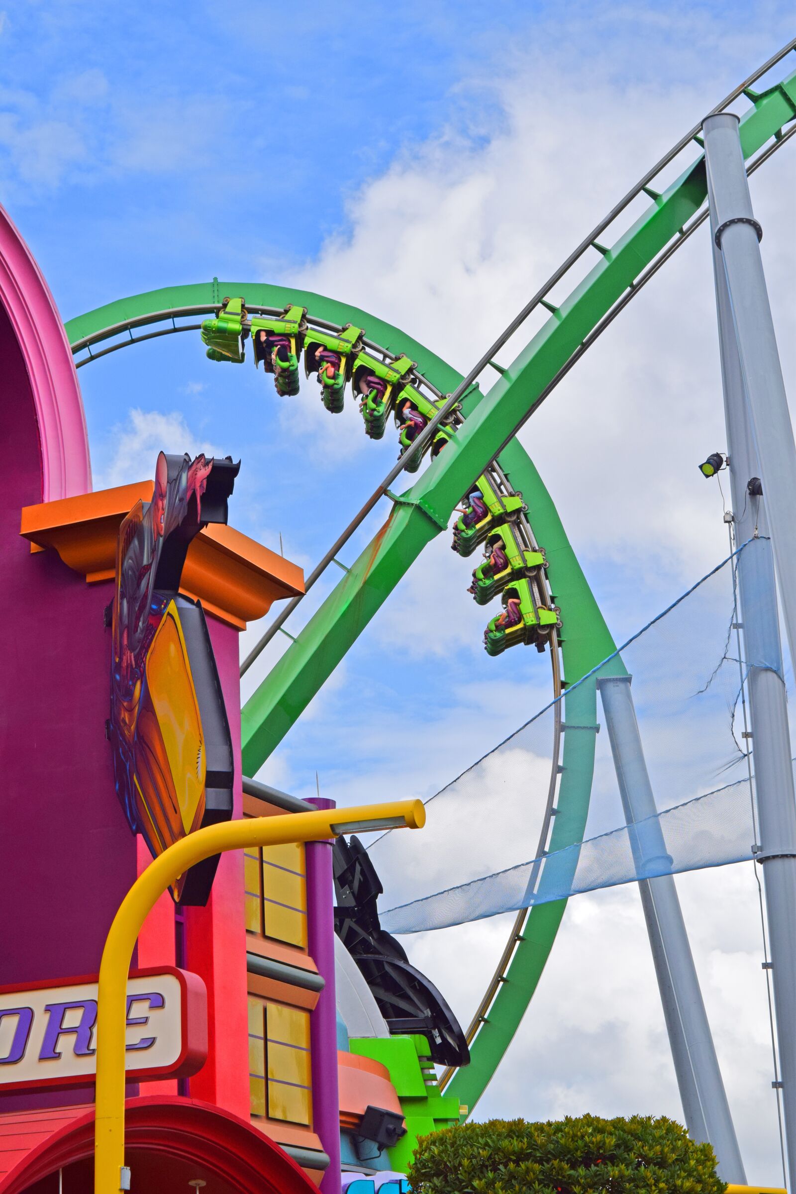 Nikon D3300 sample photo. Theme park, rollercoaster, leisure photography