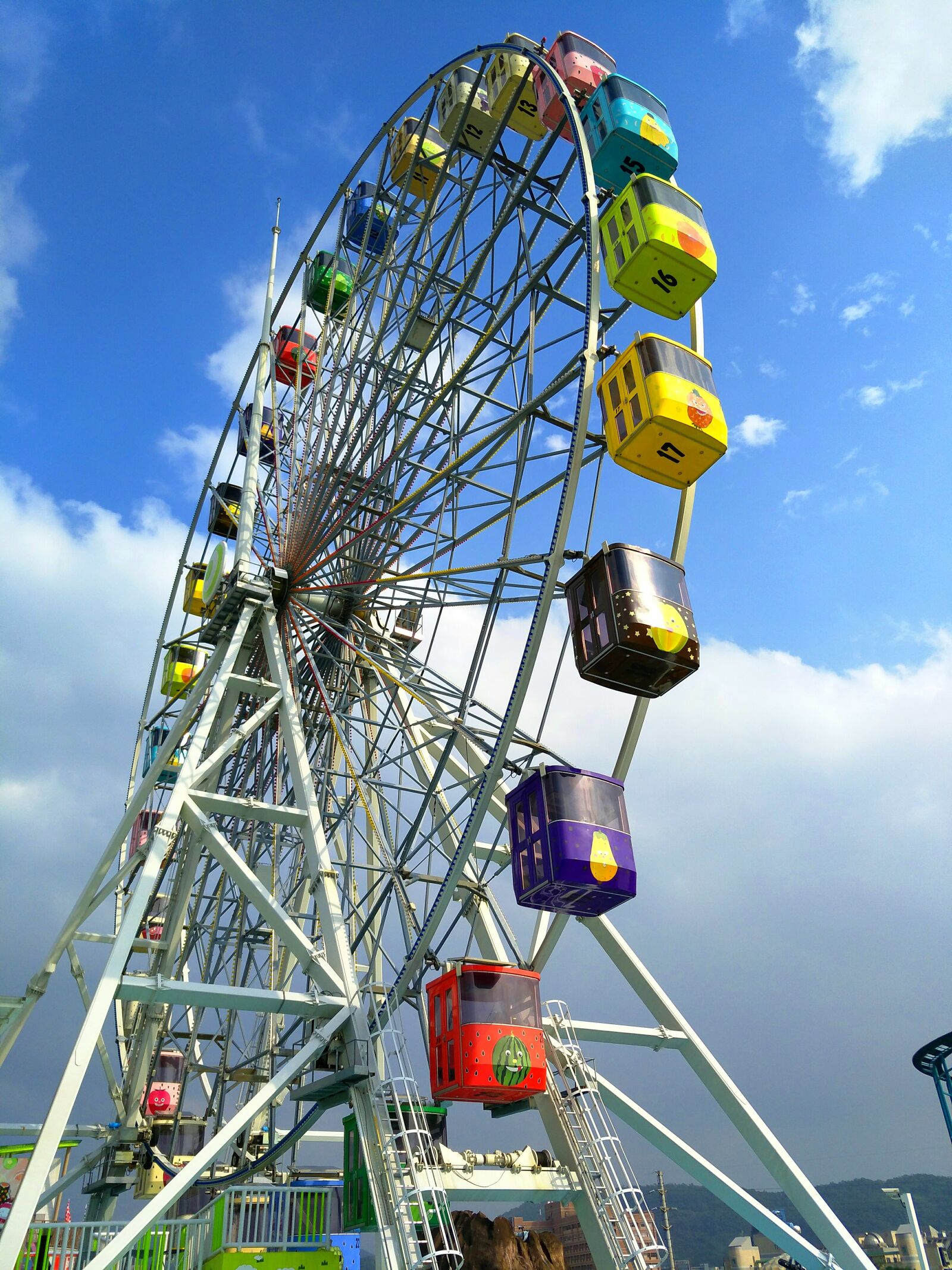 OPPO R9Plus sample photo. Ferris wheel, taiwan, amusement photography