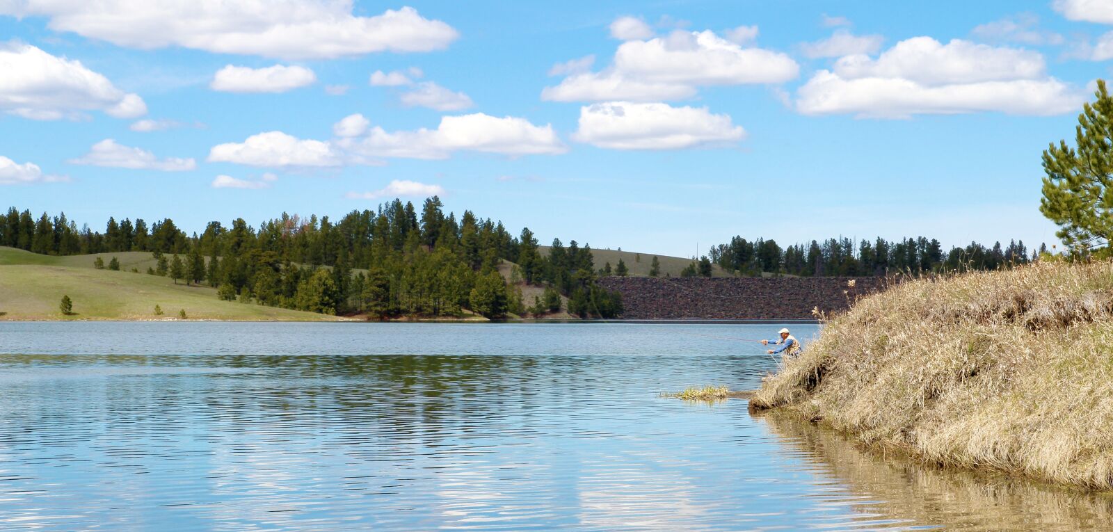 Canon EOS 600D (Rebel EOS T3i / EOS Kiss X5) sample photo. Deerfield lake, south dakota photography