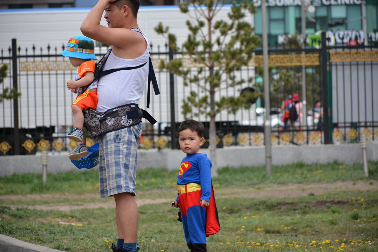 Nikon D7100 sample photo. Superman, boy, costume photography