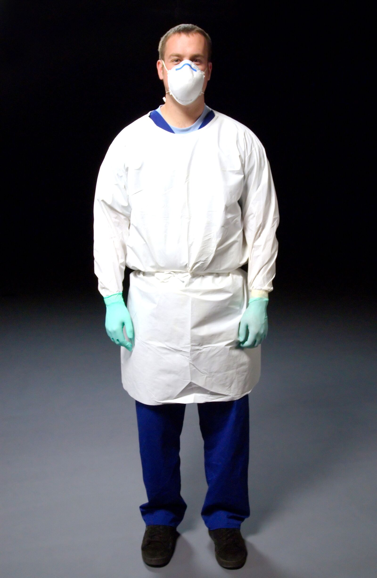 Nikon D200 sample photo. Doctor, protective equipment, coronavirus photography