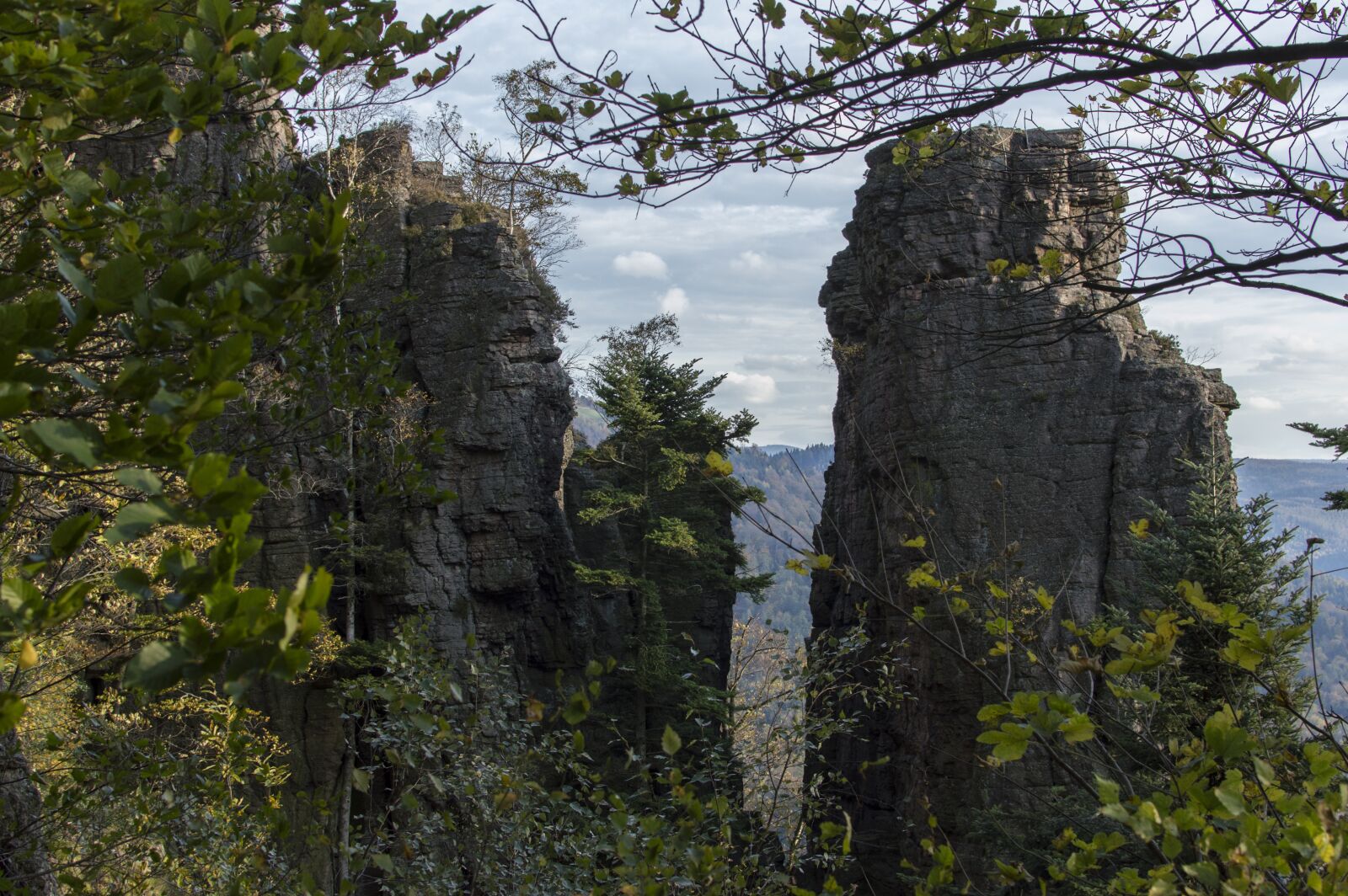 Nikon D3200 sample photo. Baden baden, battert rock photography