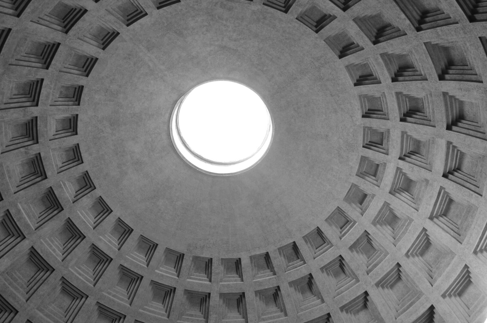 Nikon D5100 sample photo. Pantheon, roof, roman photography