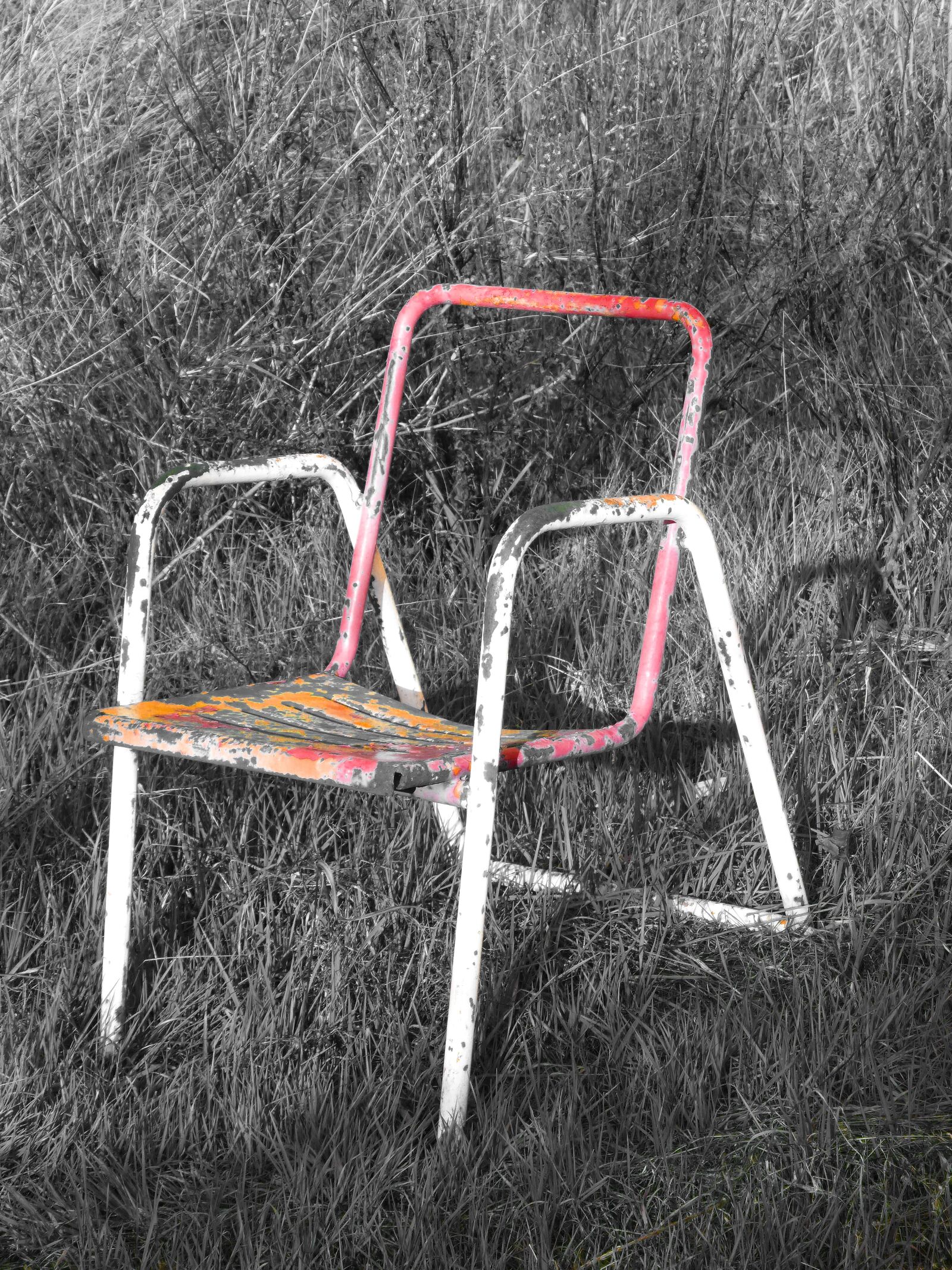 Panasonic DMC-FZ62 sample photo. Chair, concept, symbol photography