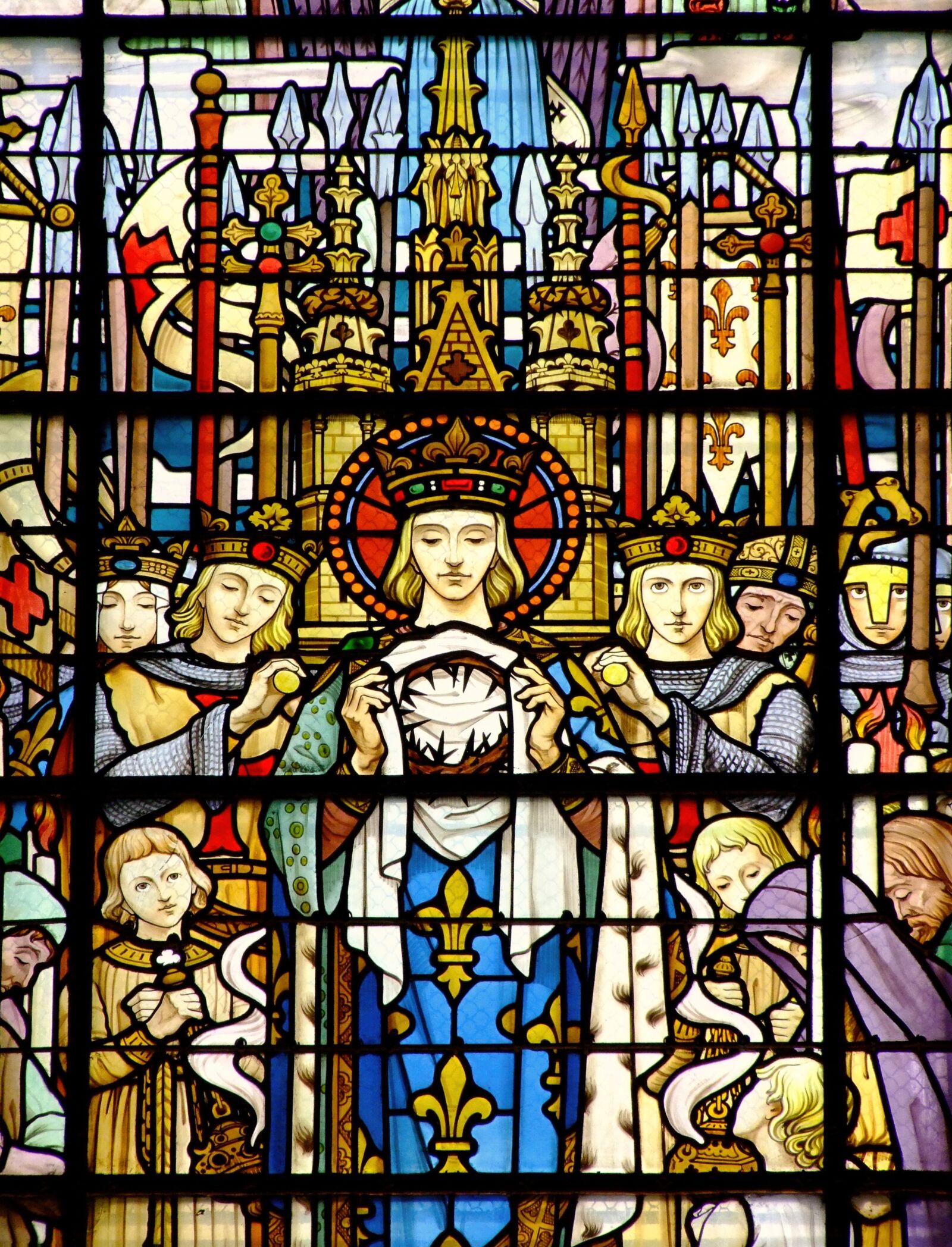Fujifilm FinePix S100fs sample photo. Stained glass, christianity, church photography