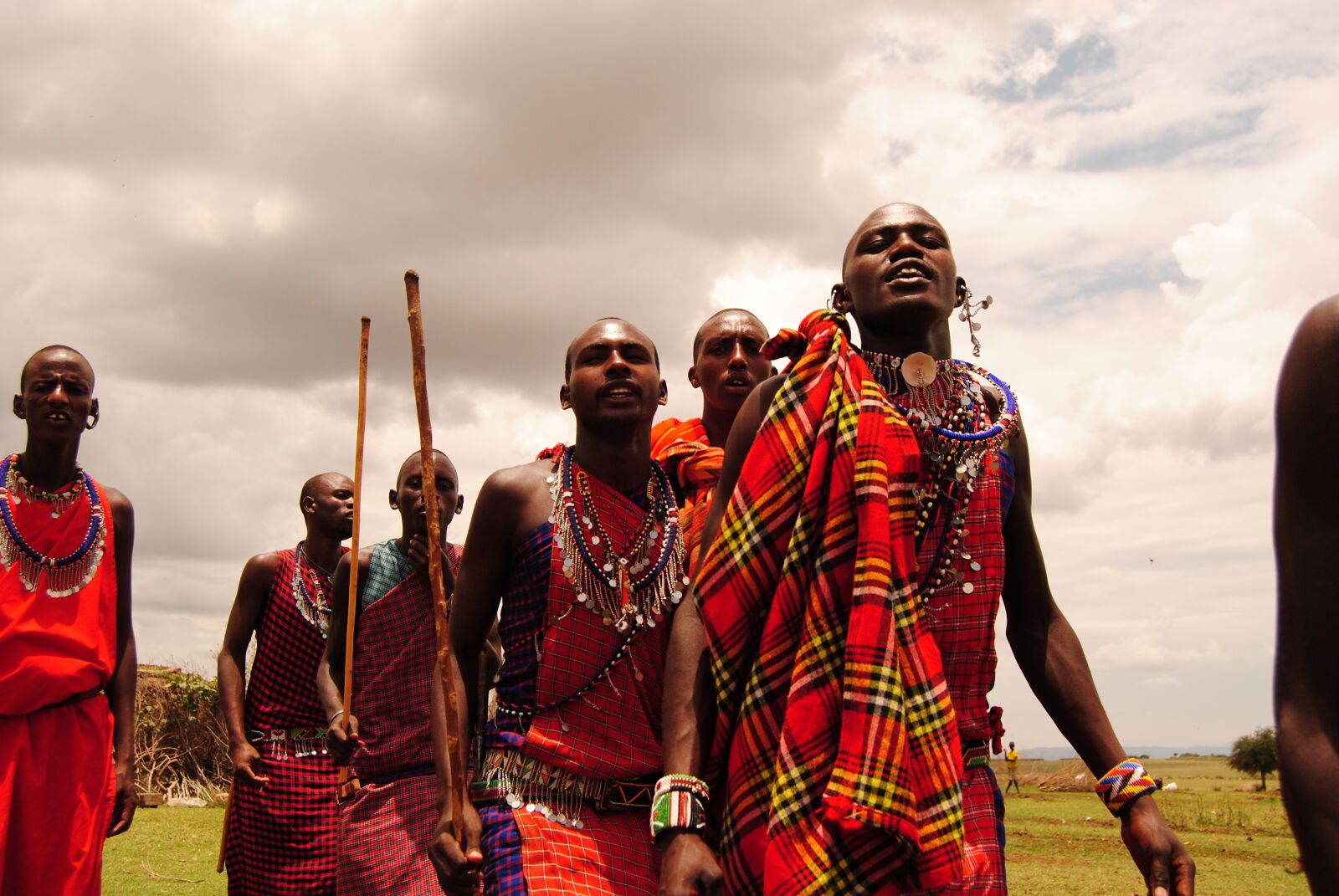 Nikon D3000 sample photo. Masai, dance, tribe photography