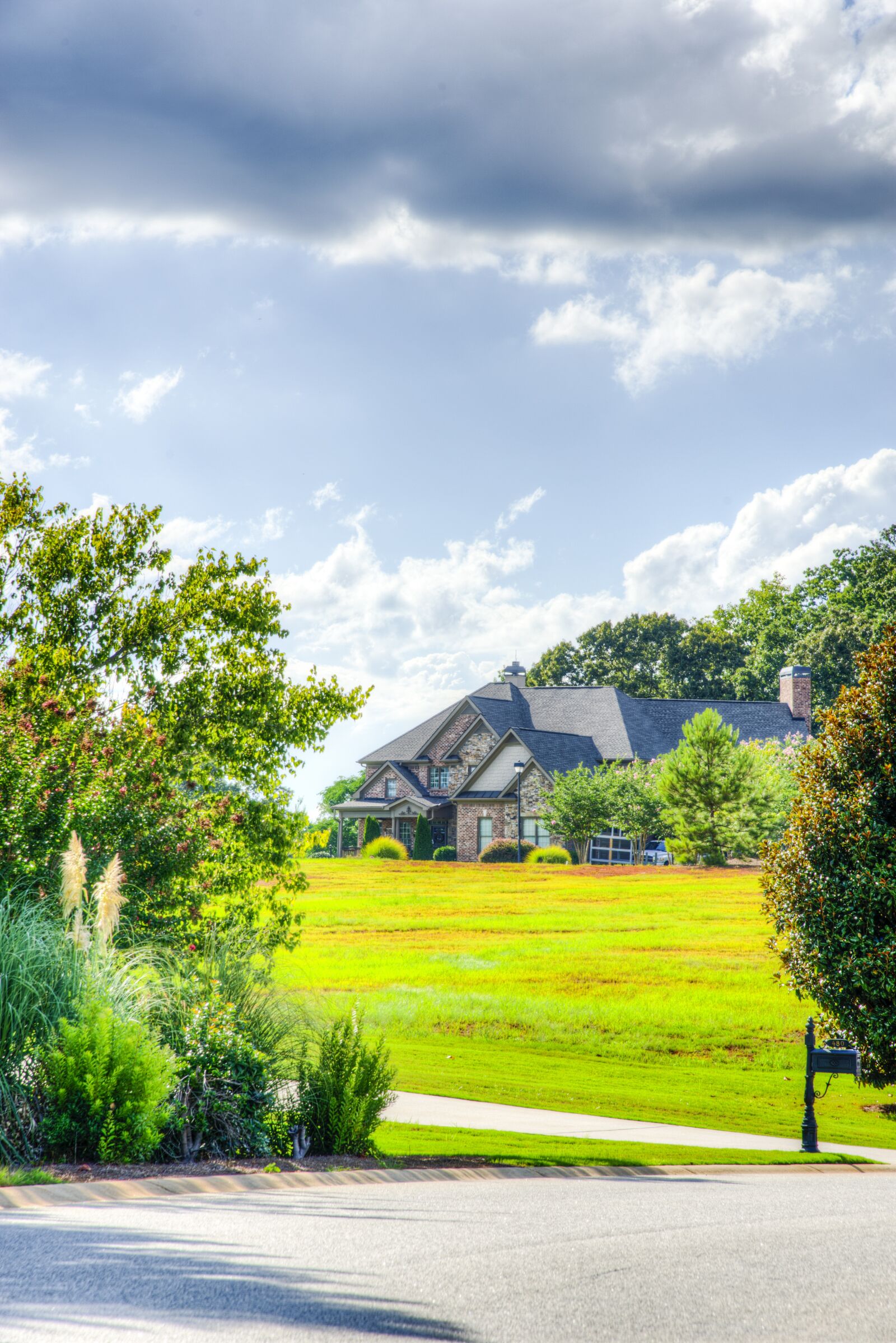 Nikon D610 sample photo. Houses, neighbourhood, landscape photography