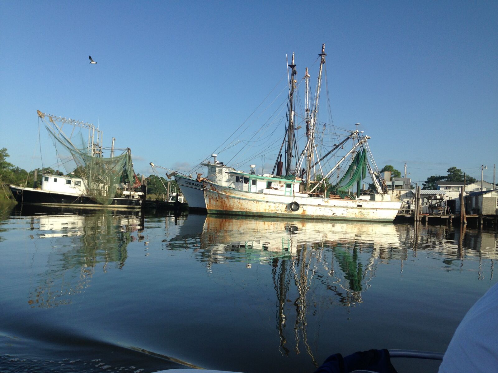 iPhone 5c back camera 4.12mm f/2.4 sample photo. Fishing, boats, fishing boats photography