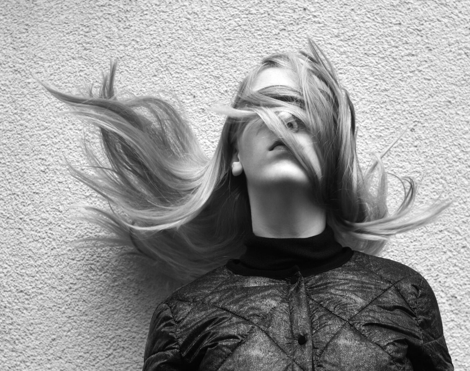 Nikon D7200 sample photo. Blindfolded, blind, hair photography