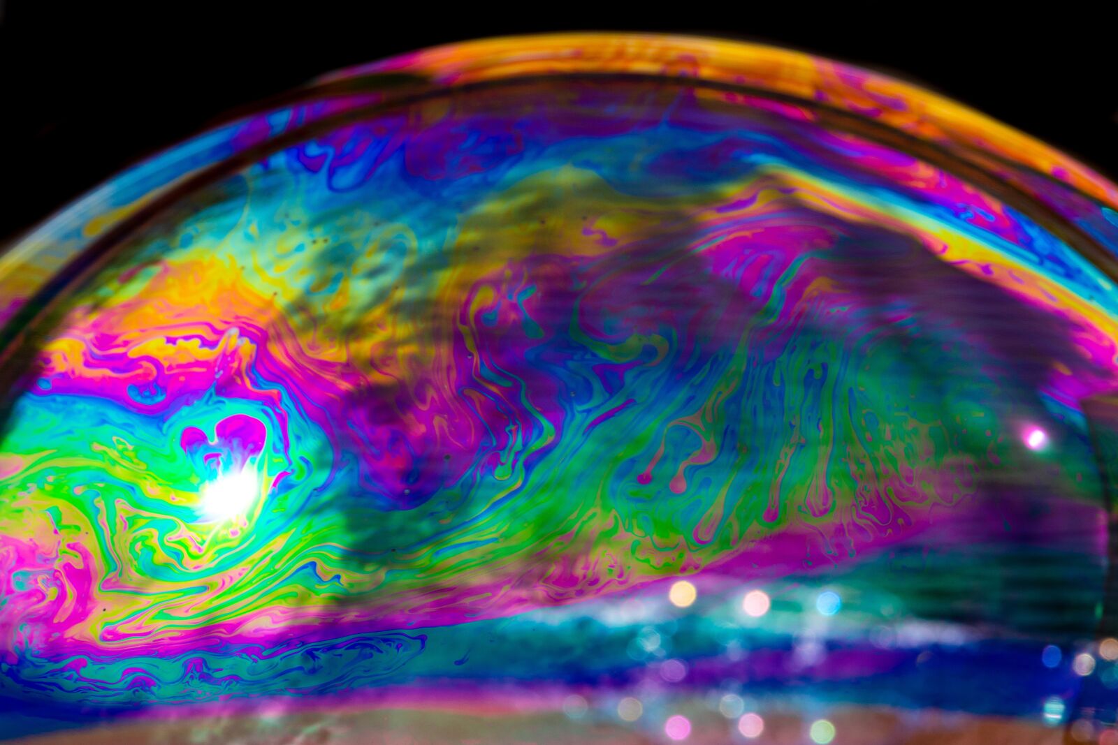 Canon EOS 200D (EOS Rebel SL2 / EOS Kiss X9) sample photo. Soap bubble, color, colorful photography