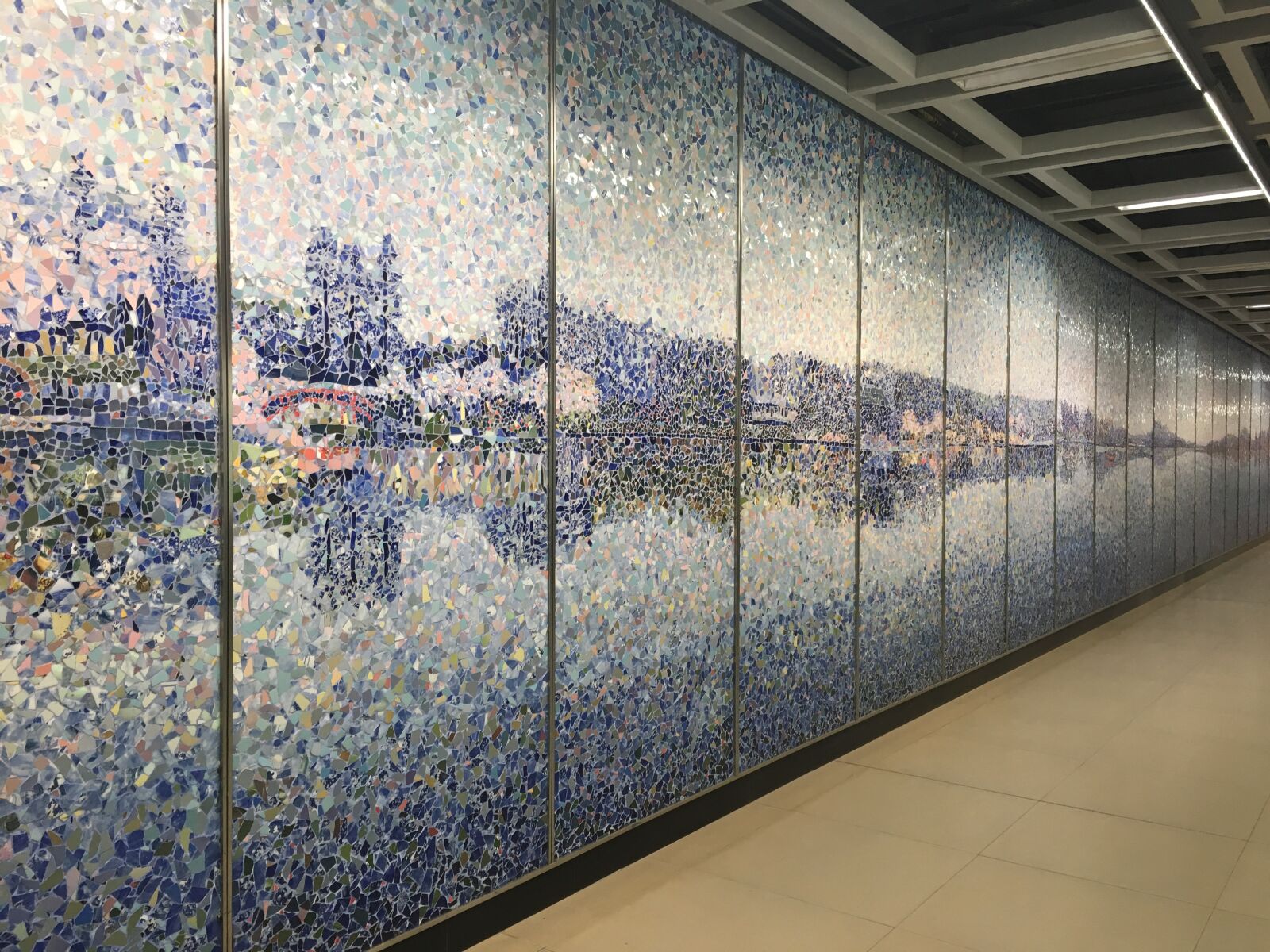 Apple iPhone 6s sample photo. Painting, station, city photography
