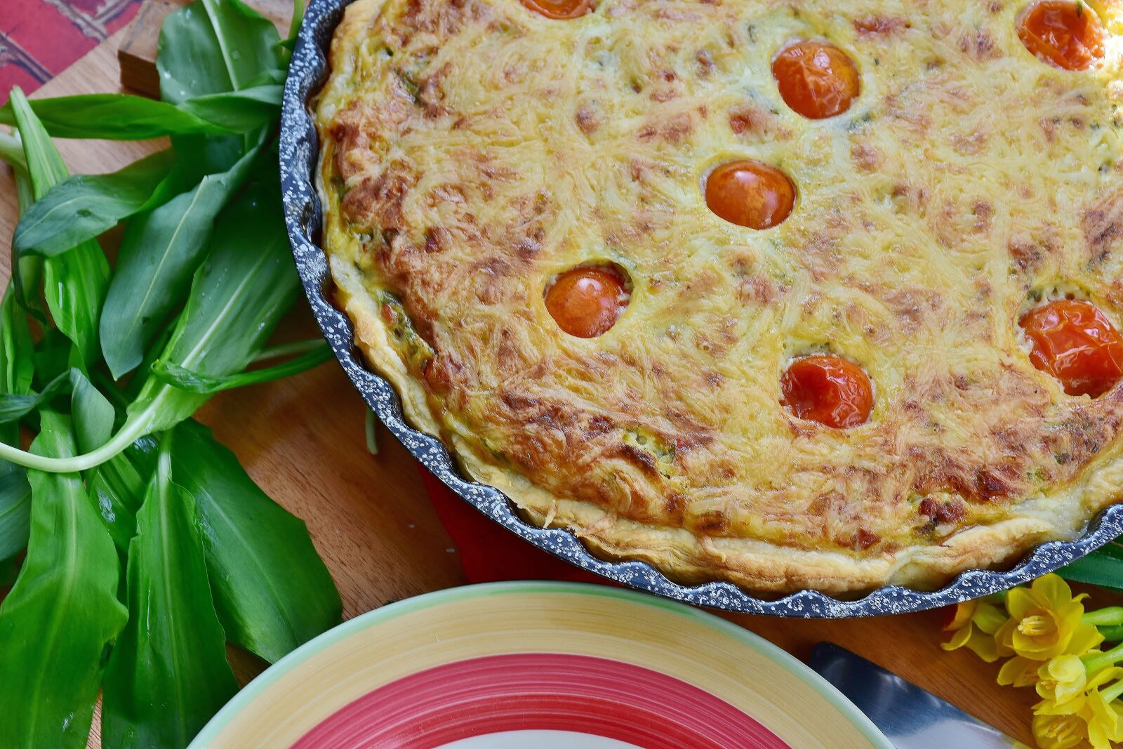 Nikon D7200 sample photo. Quiche, puff pastry, bear's photography