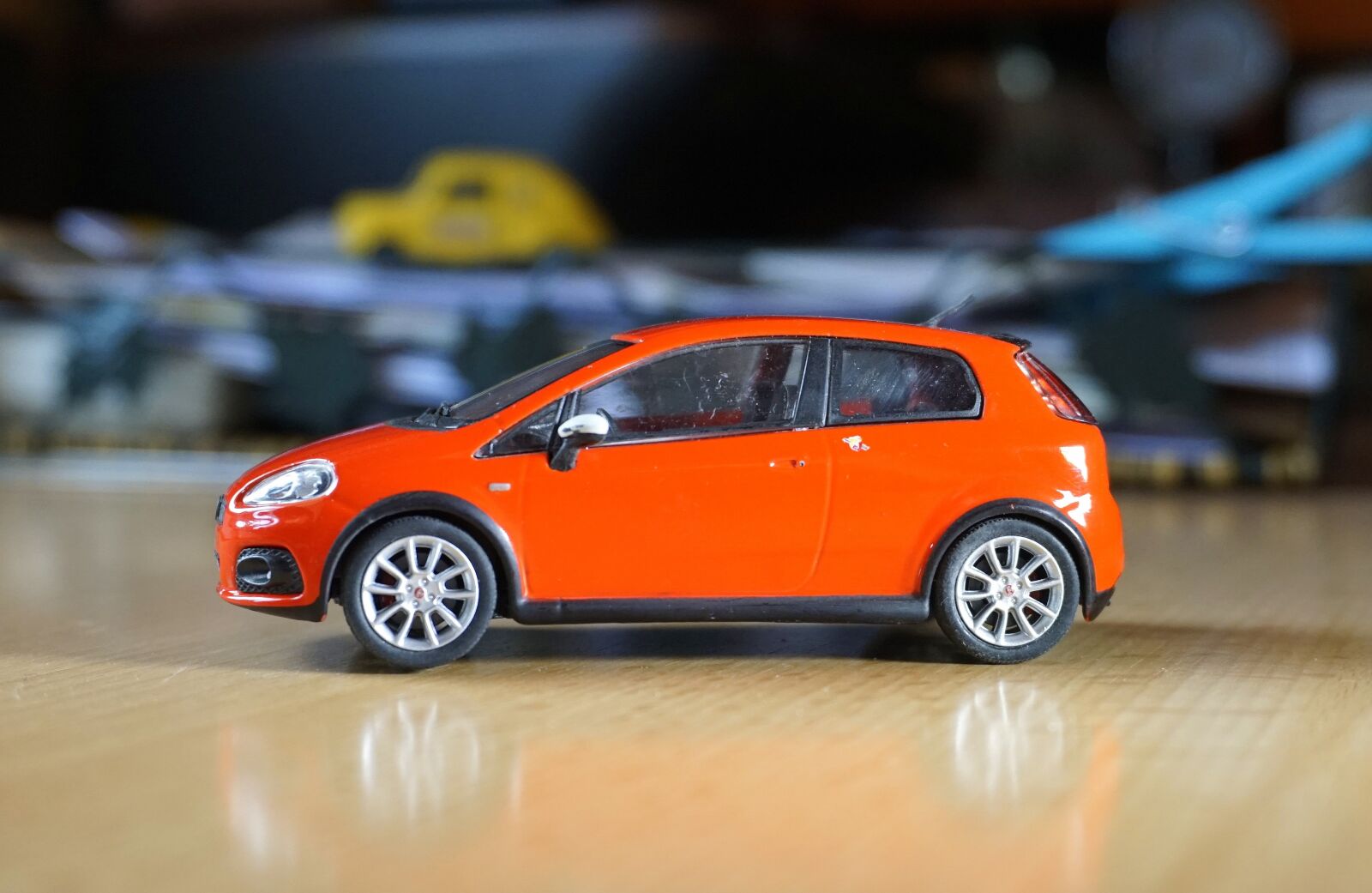 Sony a6000 sample photo. Miniature, fiat, abarth photography
