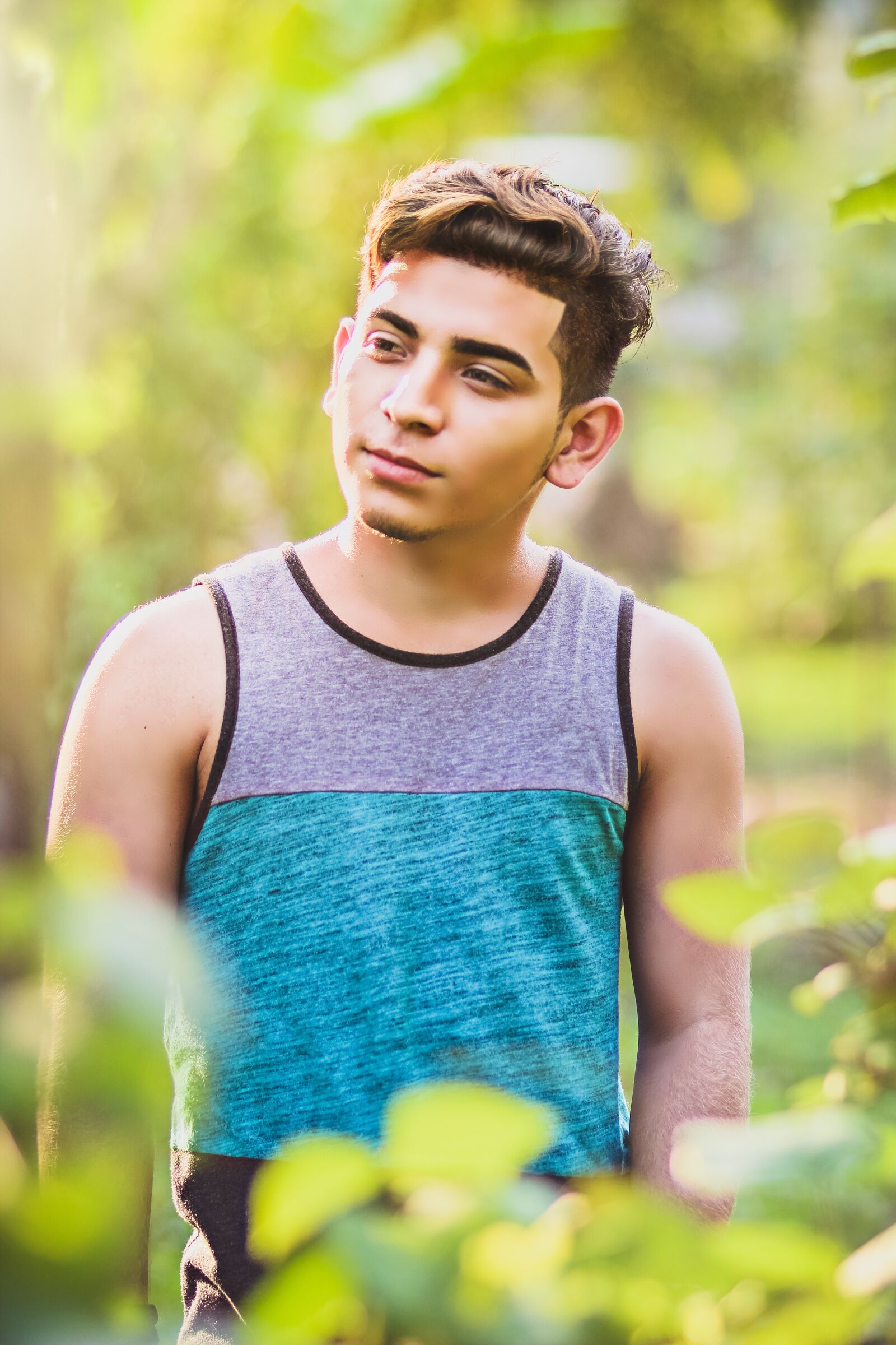 Canon YN85mm f/1.8 DCM sample photo. Model, man, person photography