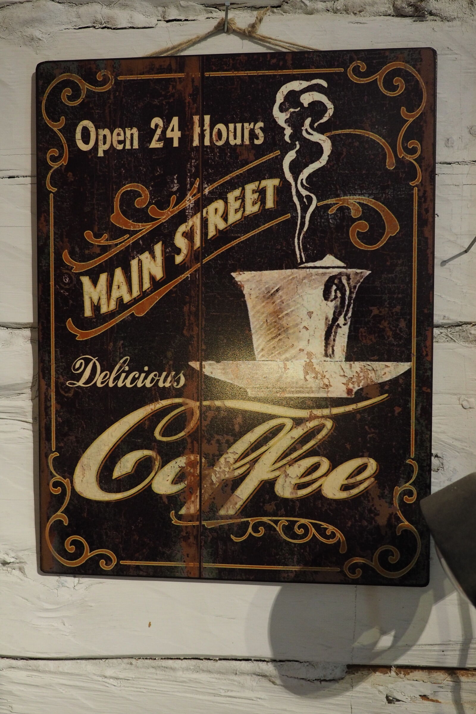 Olympus OM-D E-M1 sample photo. Coffee sign photography