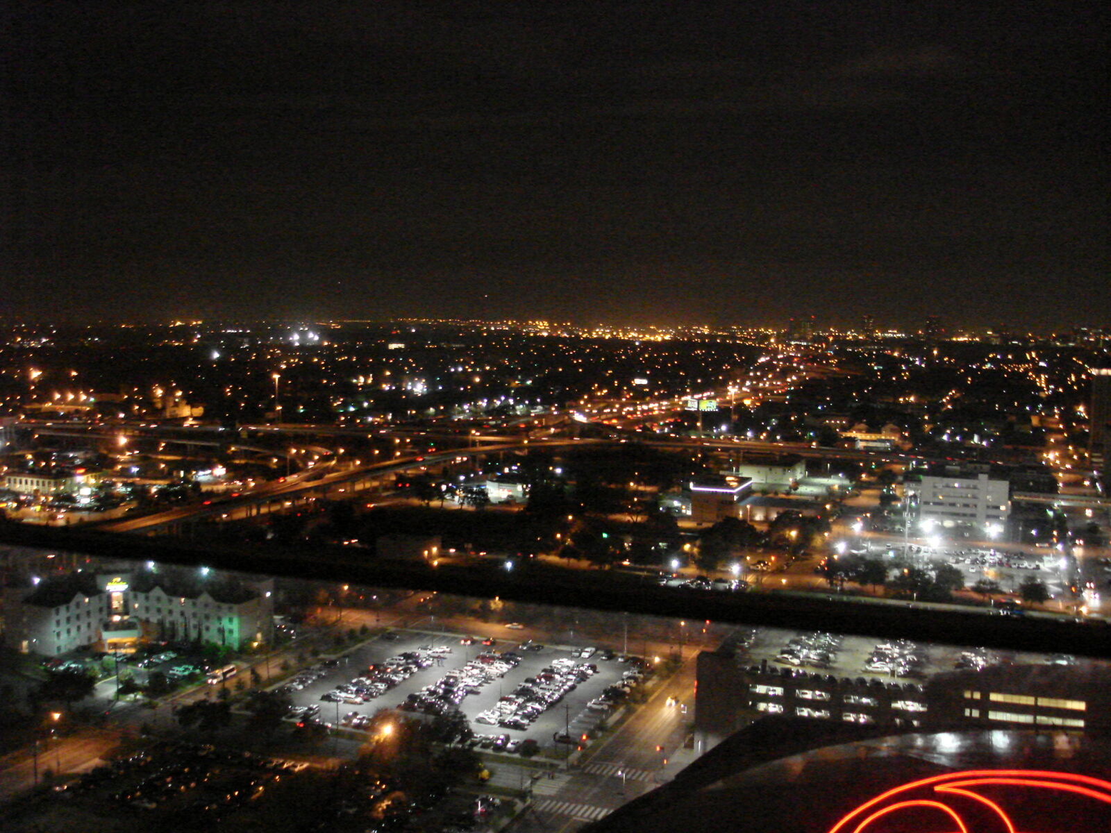 Sony DSC-W100 sample photo. Houston, at, night photography