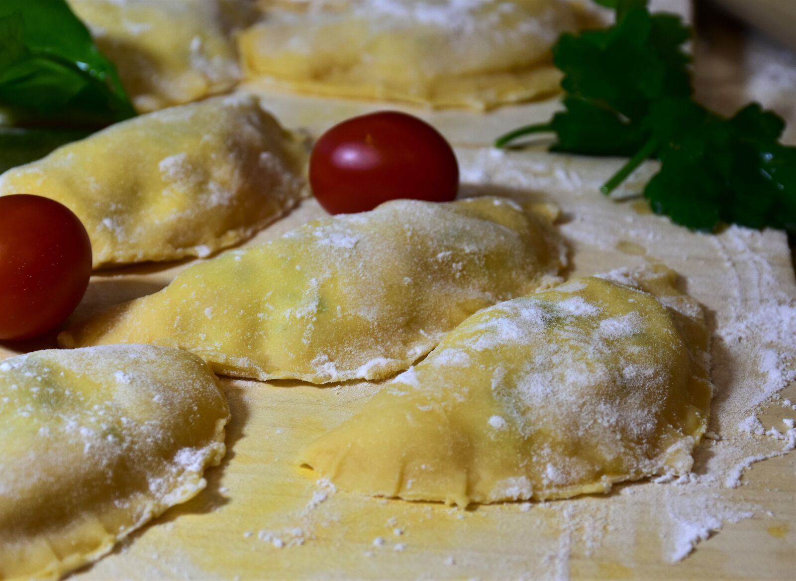 Nikon D7200 sample photo. Tortellini, noodles, dough photography