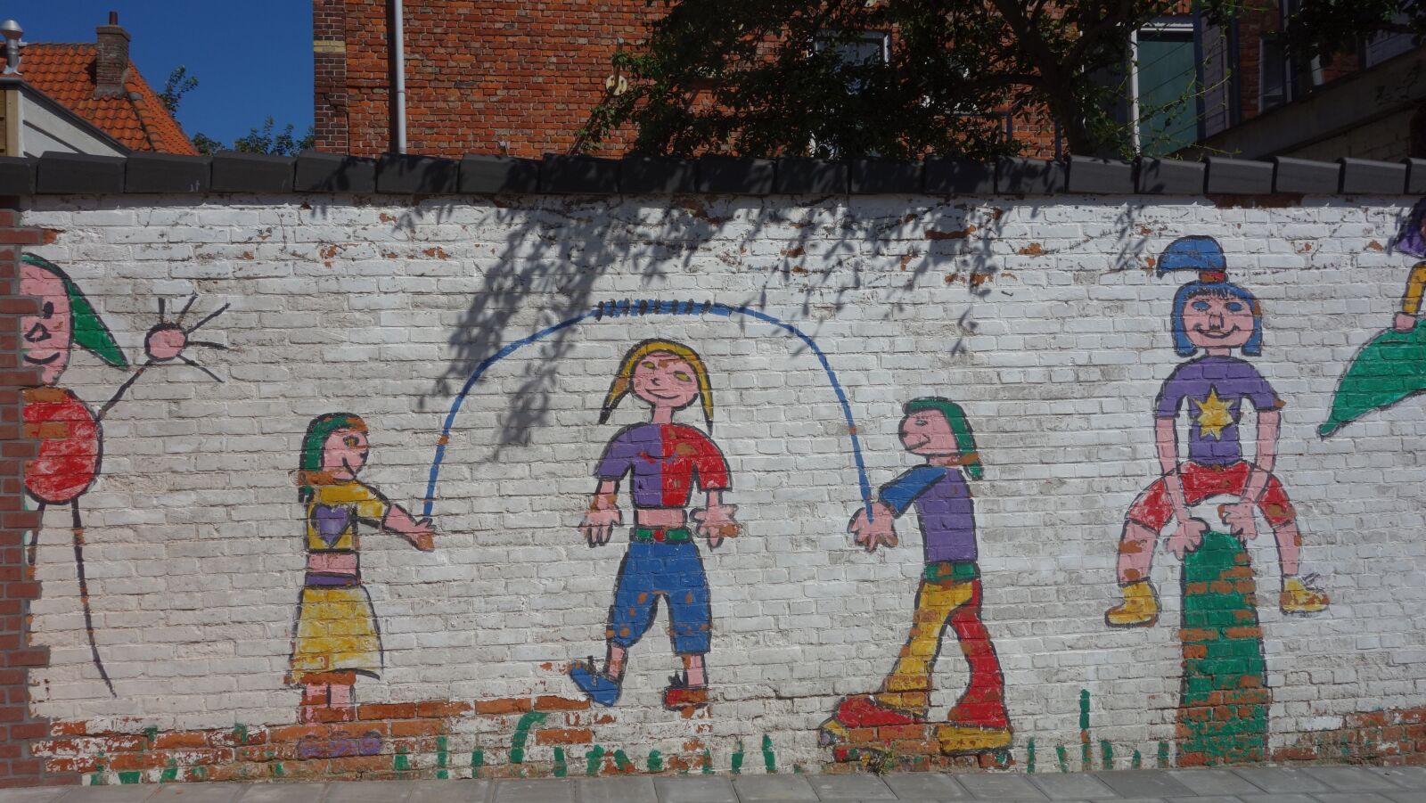 Sony Cyber-shot DSC-RX100 sample photo. Children, graffiti, merry photography