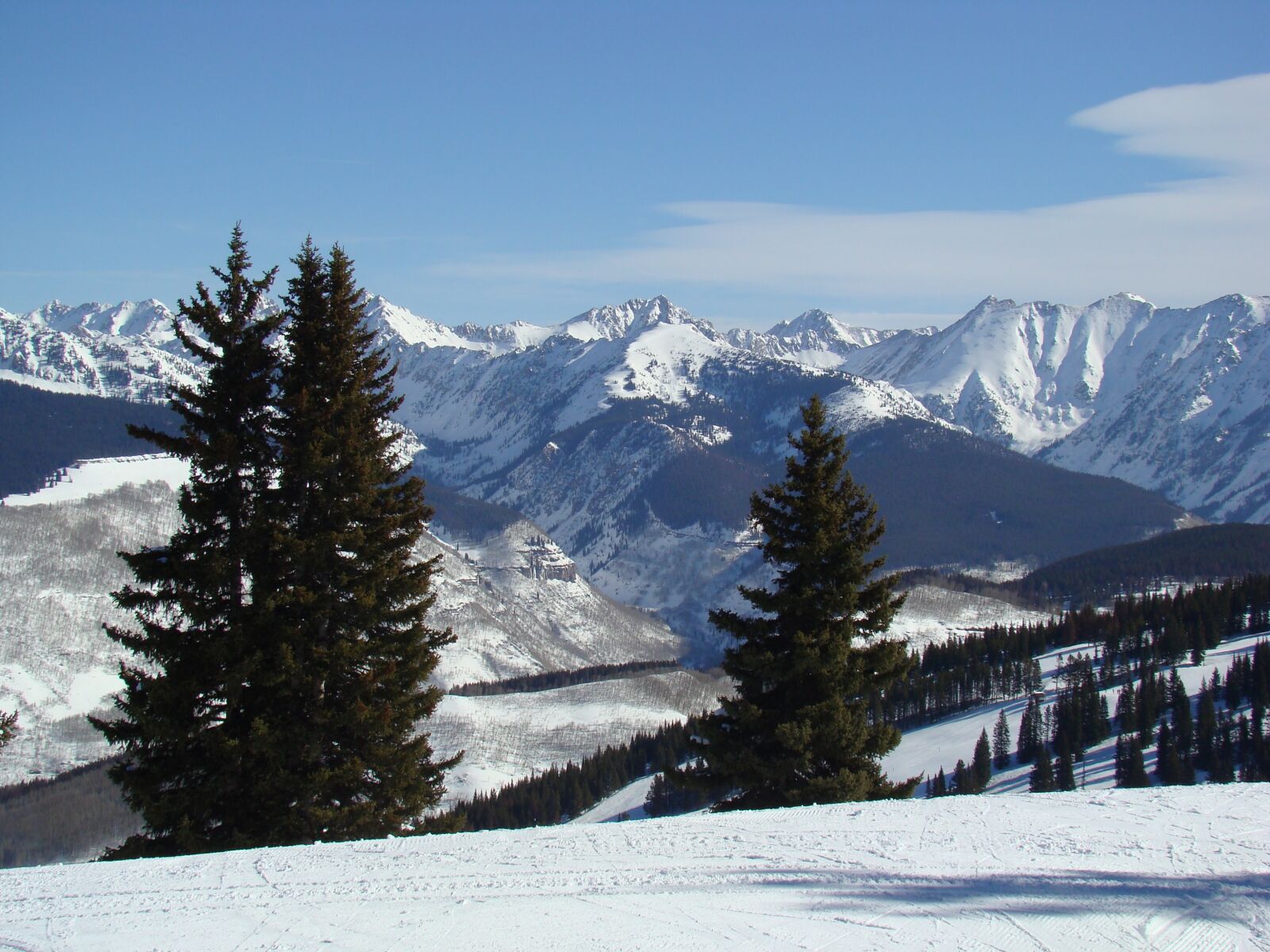 Sony DSC-H9 sample photo. Mountains, panorama, ski photography