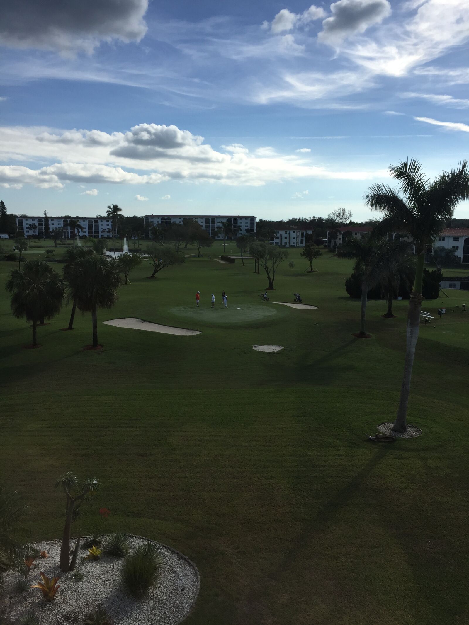 Apple iPhone 6 sample photo. Golf course, blue sky photography