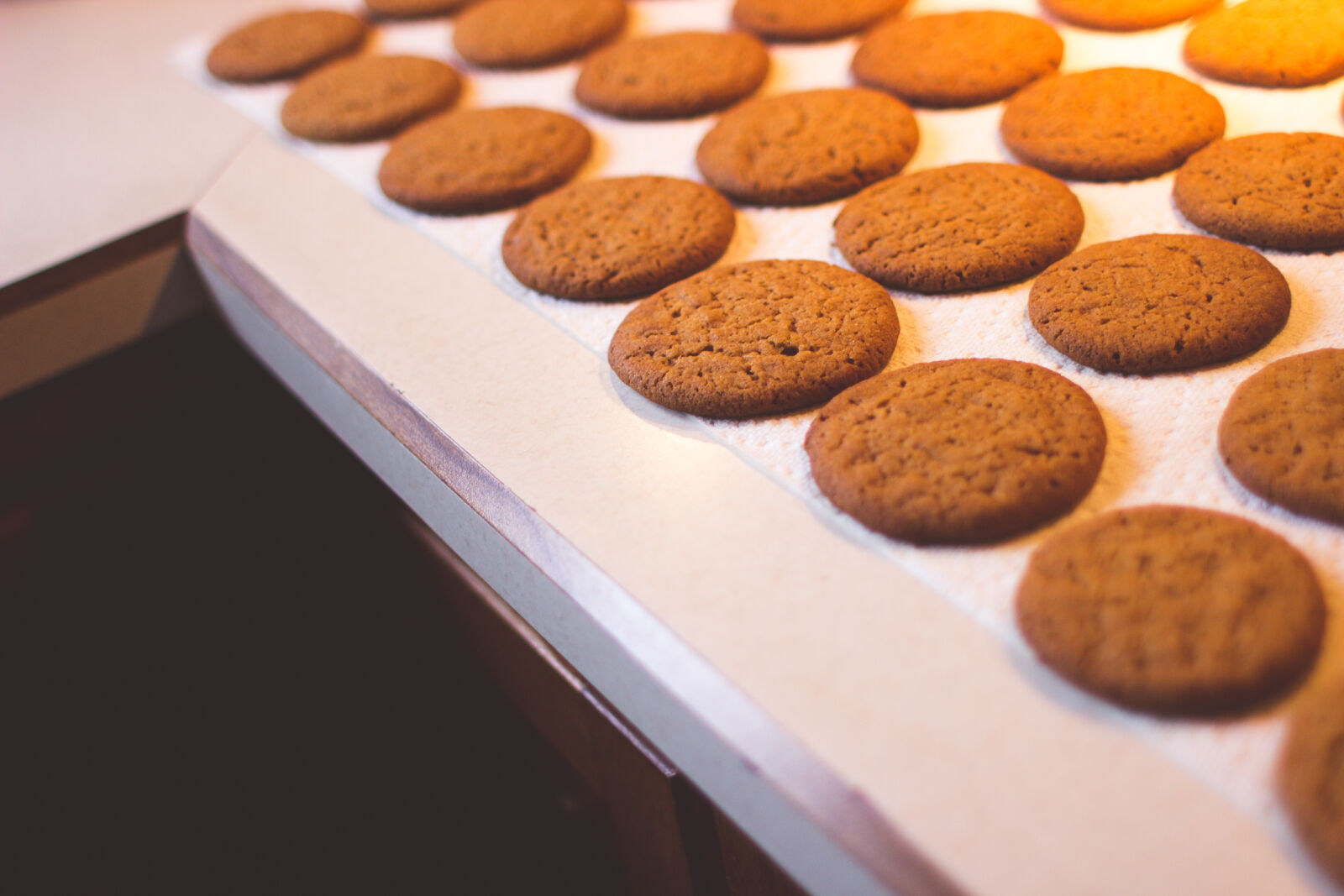 Canon EF 28mm F1.8 USM sample photo. Bake, baking, cookies, counter photography