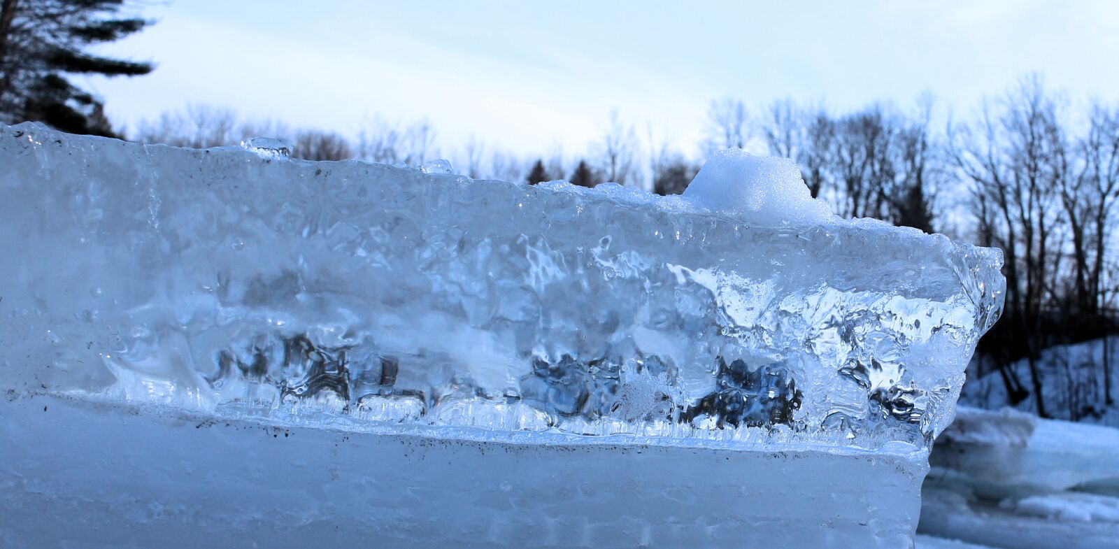 Canon EOS 550D (EOS Rebel T2i / EOS Kiss X4) sample photo. Ice, winter, river photography