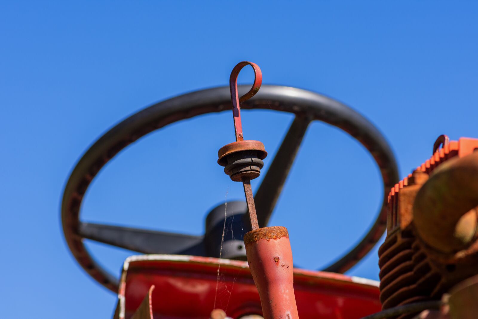 Nikon D7200 sample photo. Steering wheel, tractor, weehl photography