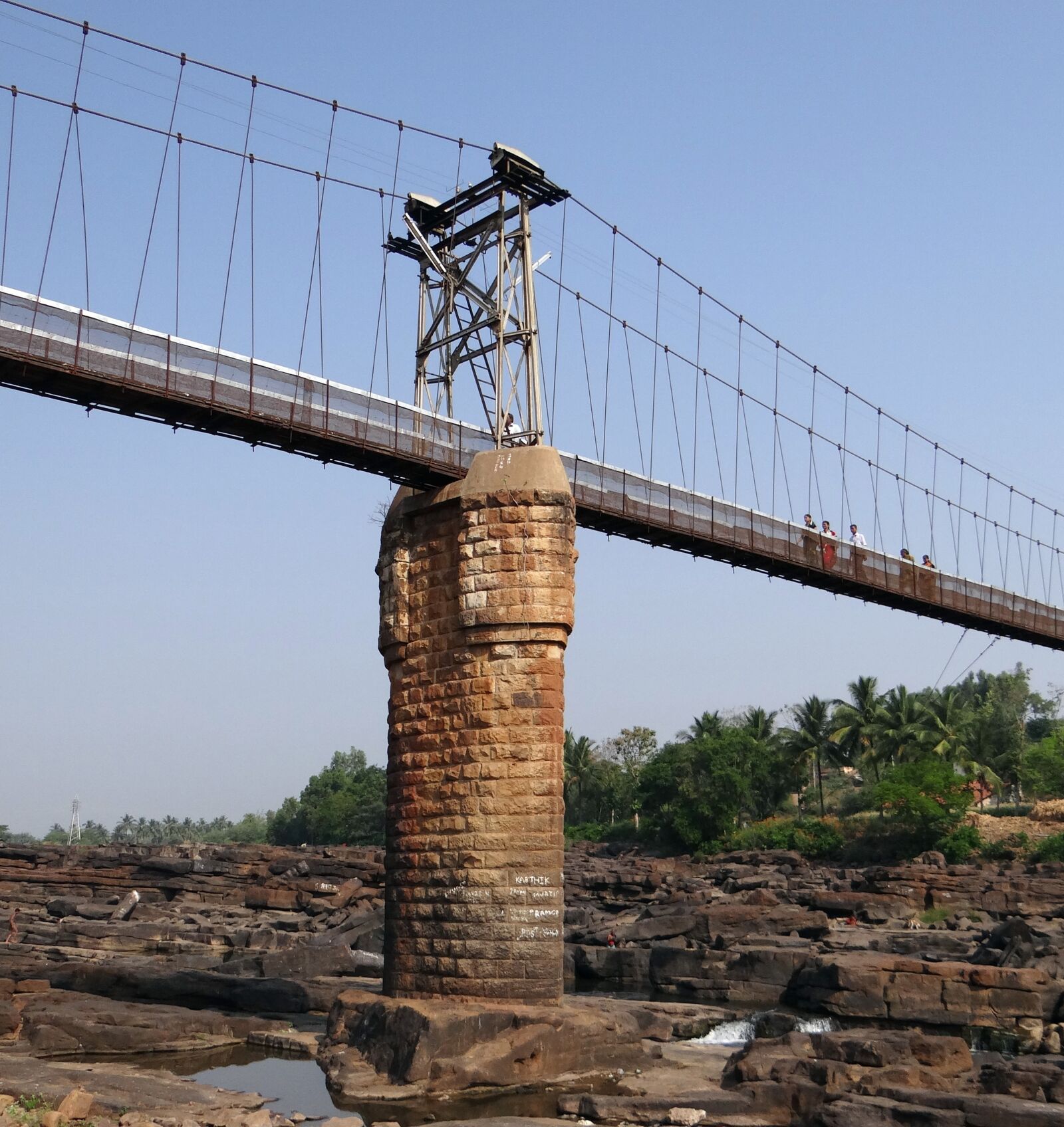Sony DSC-HX200V sample photo. Suspension bridge, rope bridge photography