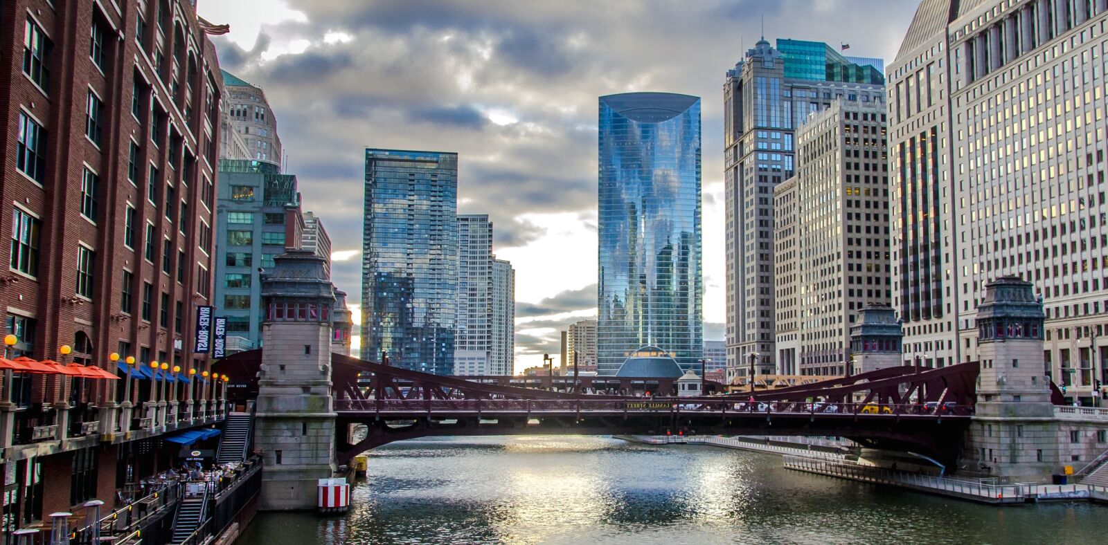 Nikon D5100 sample photo. Downtown, river, sky, bridge photography