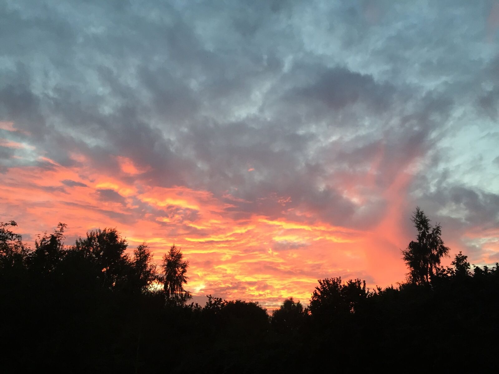 Apple iPhone 6 sample photo. Sunset, red, air photography