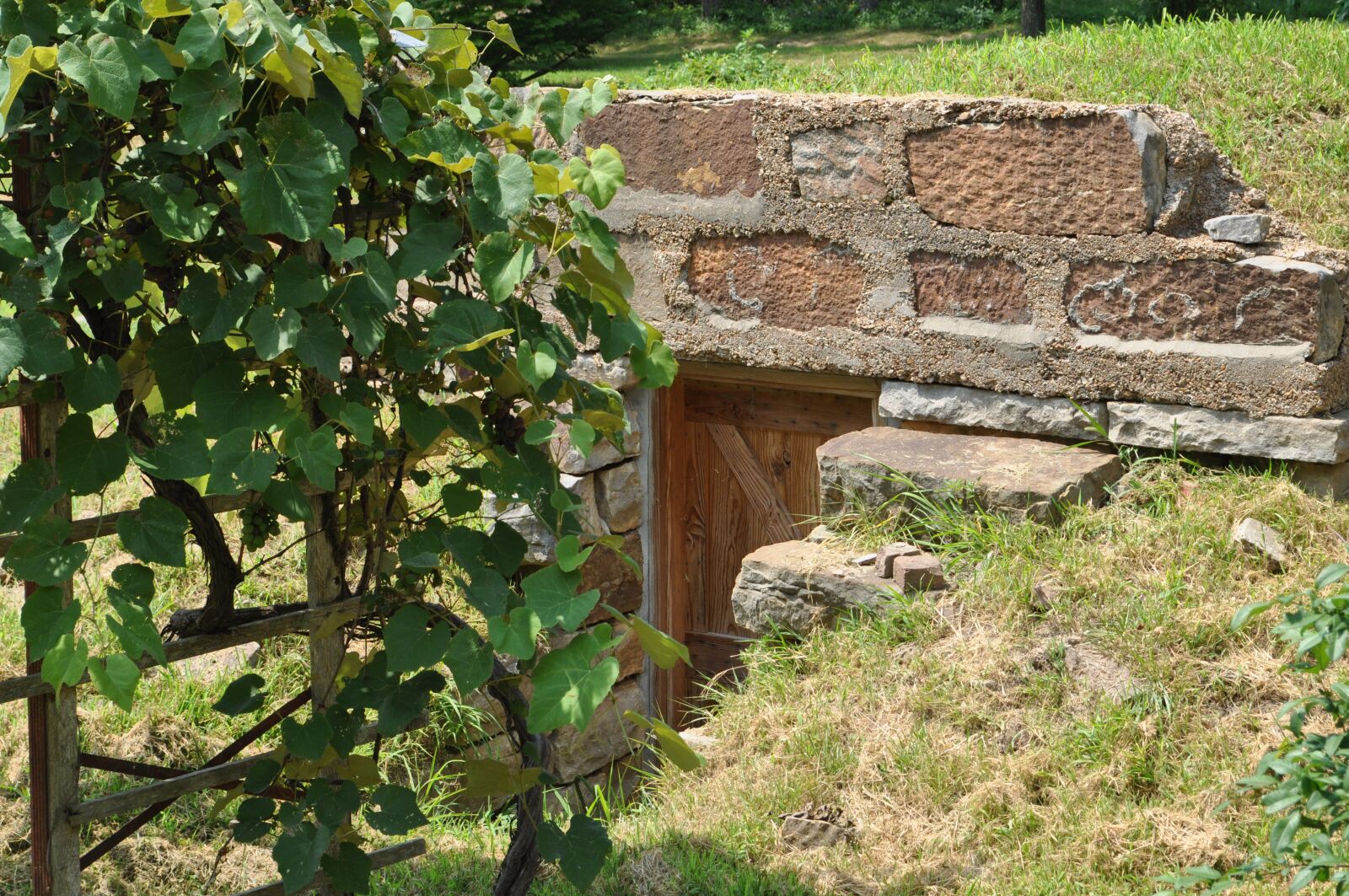 Nikon D5000 sample photo. Cellar, civil war, missouri photography